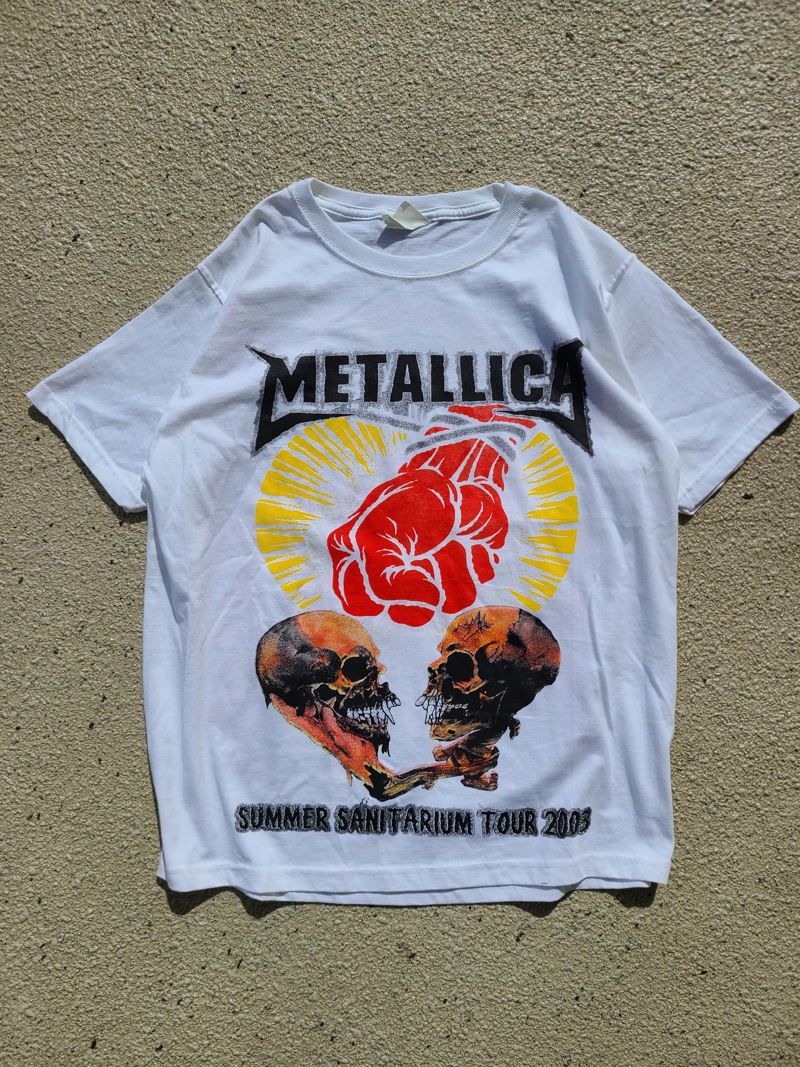 metallica 2003 tour shirt