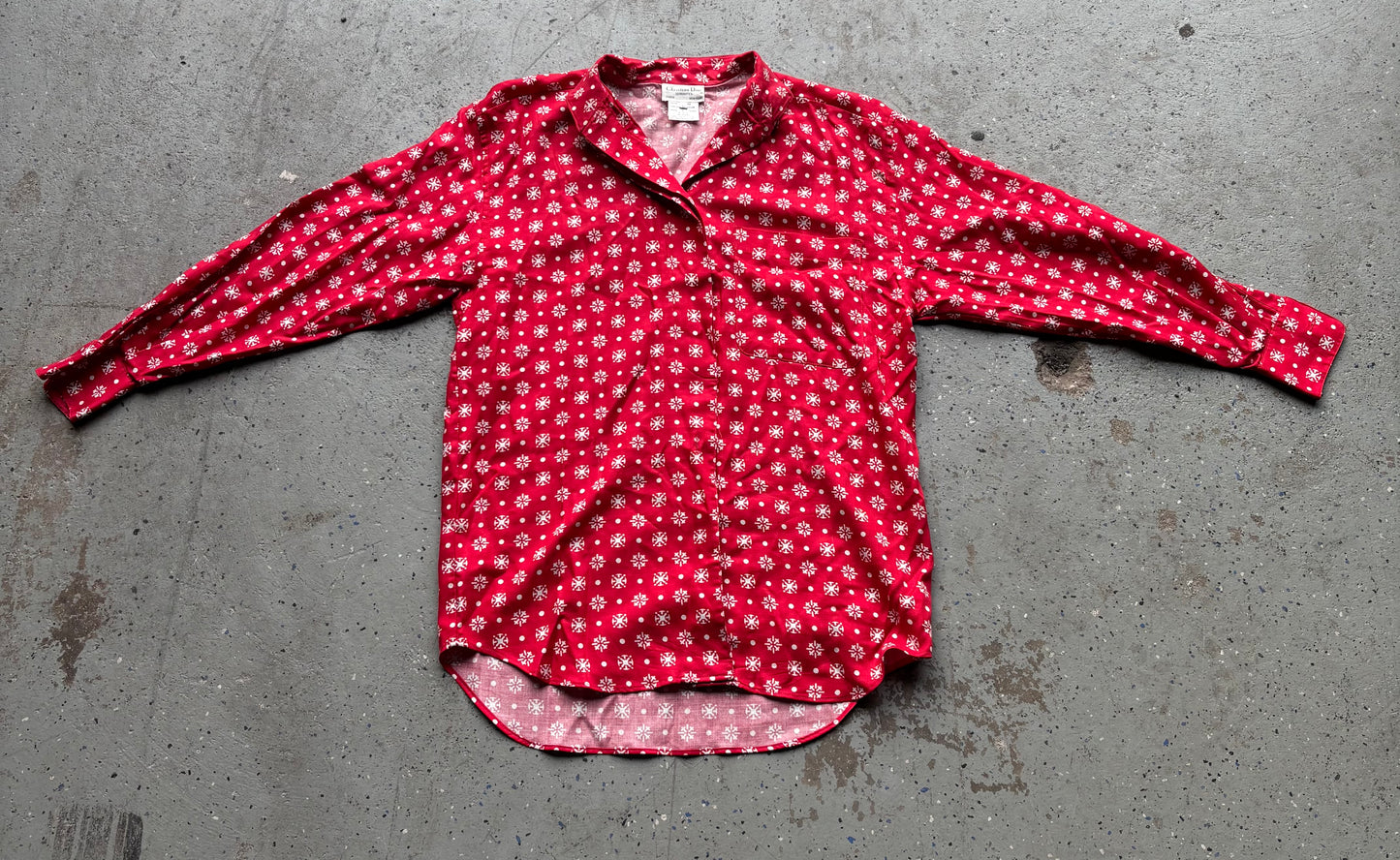 Vintage Christian Dior Separates Button-down Size 6