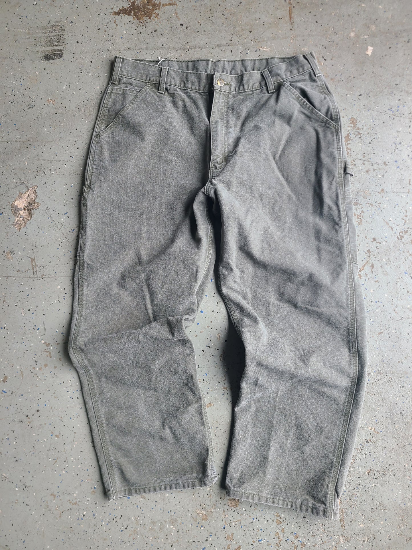 Carhartt Duck Canvas Carpenter Pants Size 38 × 30
