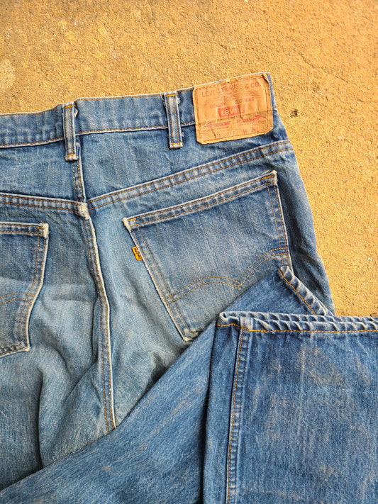1991 Orange tab Levi's denim jeans Size 34×33