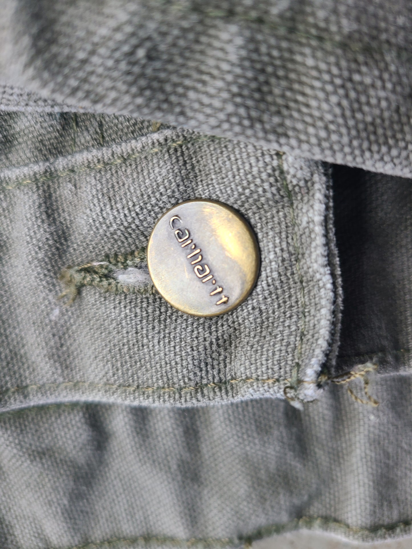 Carhartt Duck Canvas Carpenter Pants Size 38 × 30
