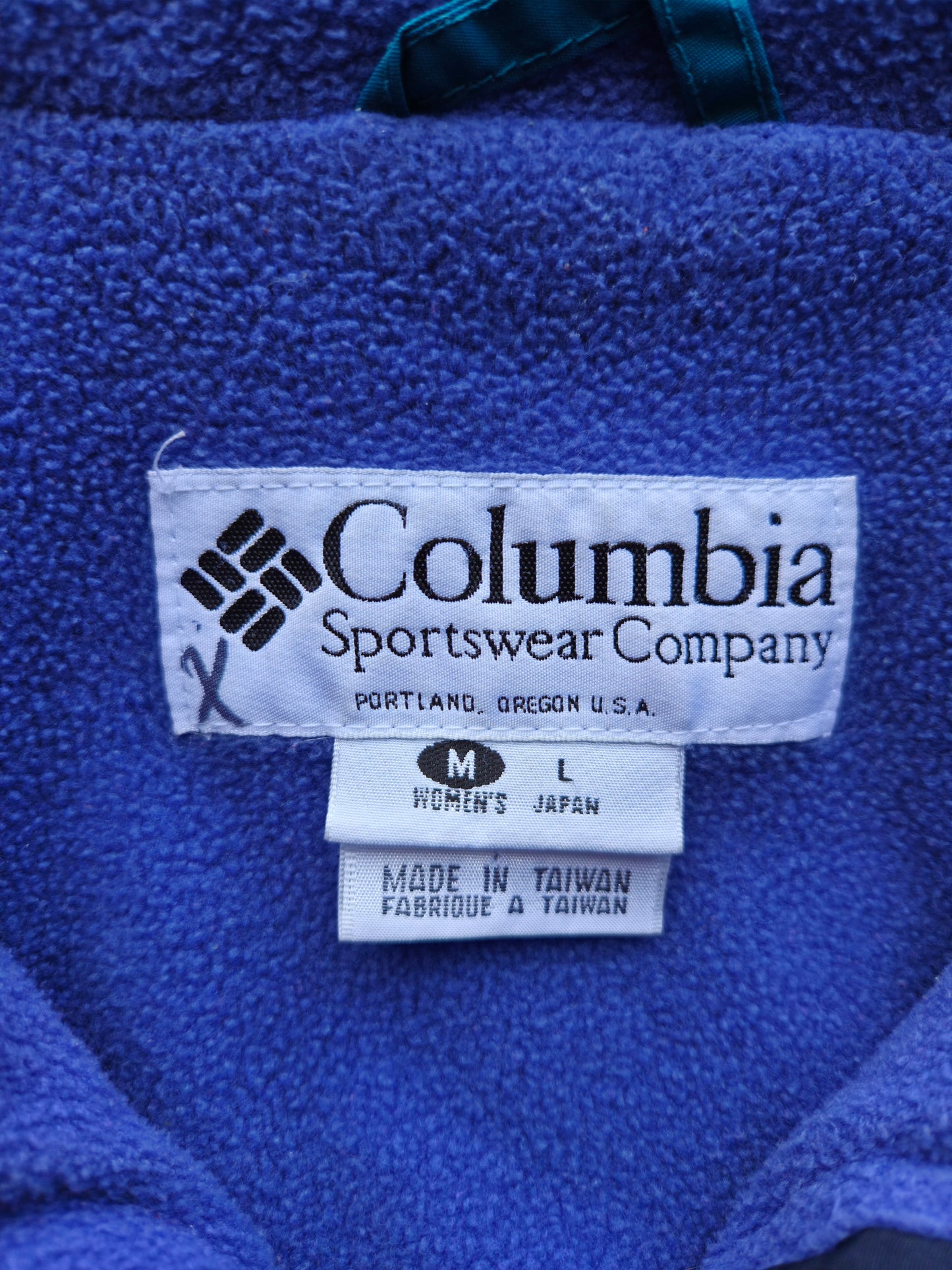Vintage Columbia Fleece-lined Jacket Size Women’s Medium