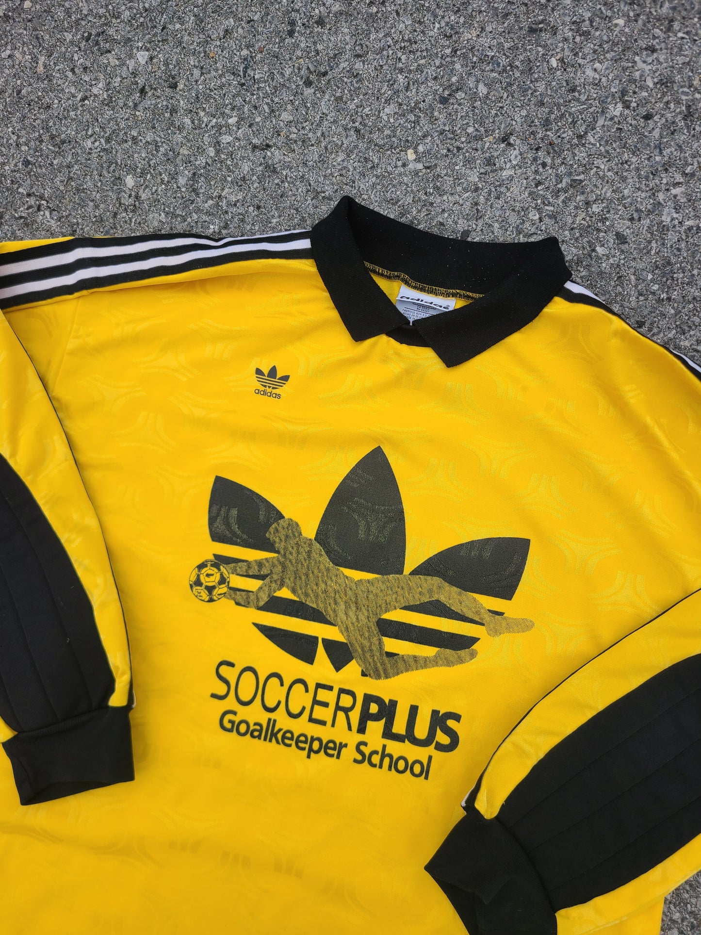 Adidas Soccer Plus Goalkeeper School Padded Jersey Size XL