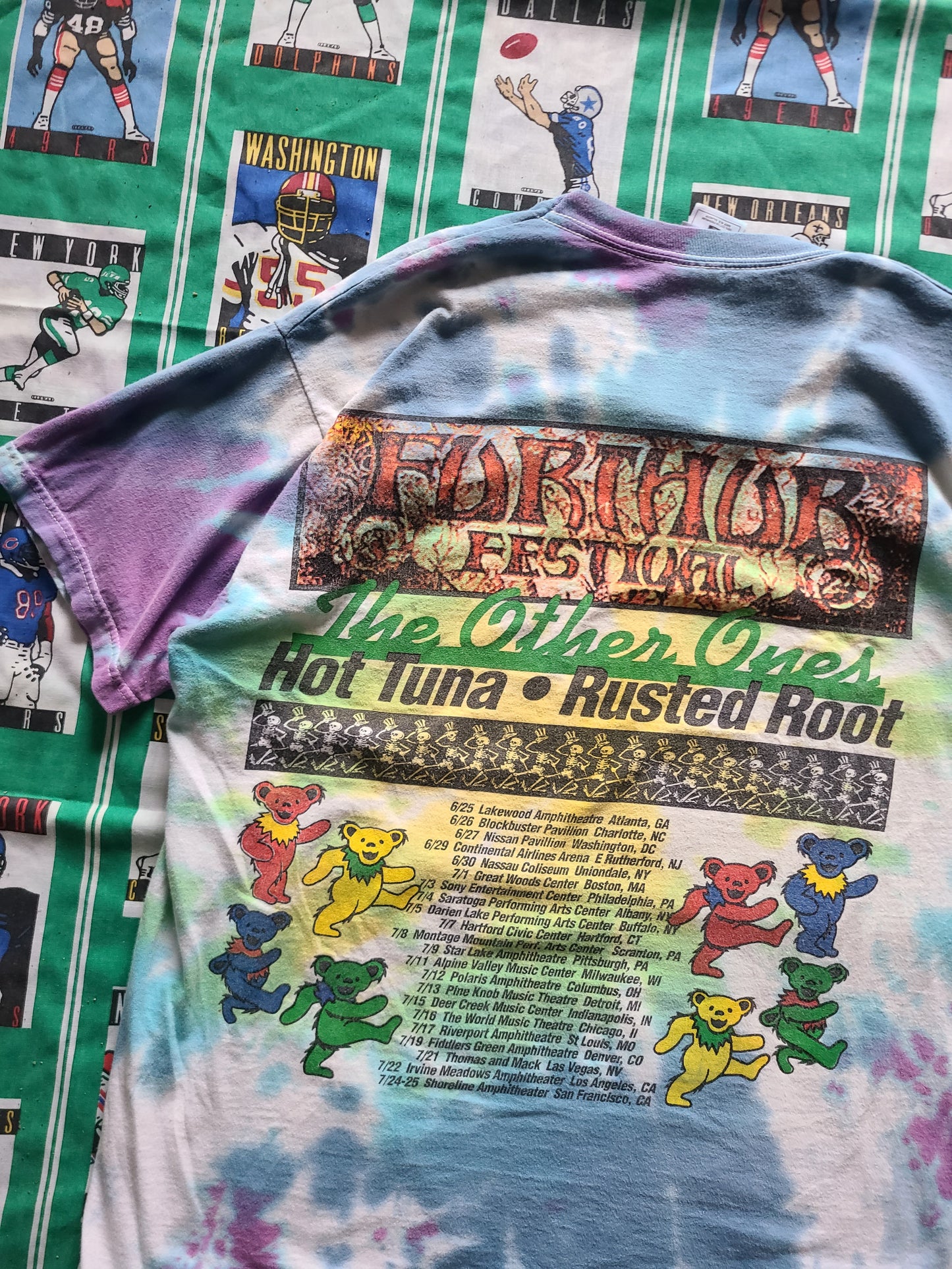 1998 Further Fest Summer Tour T-Shirt SizeXL