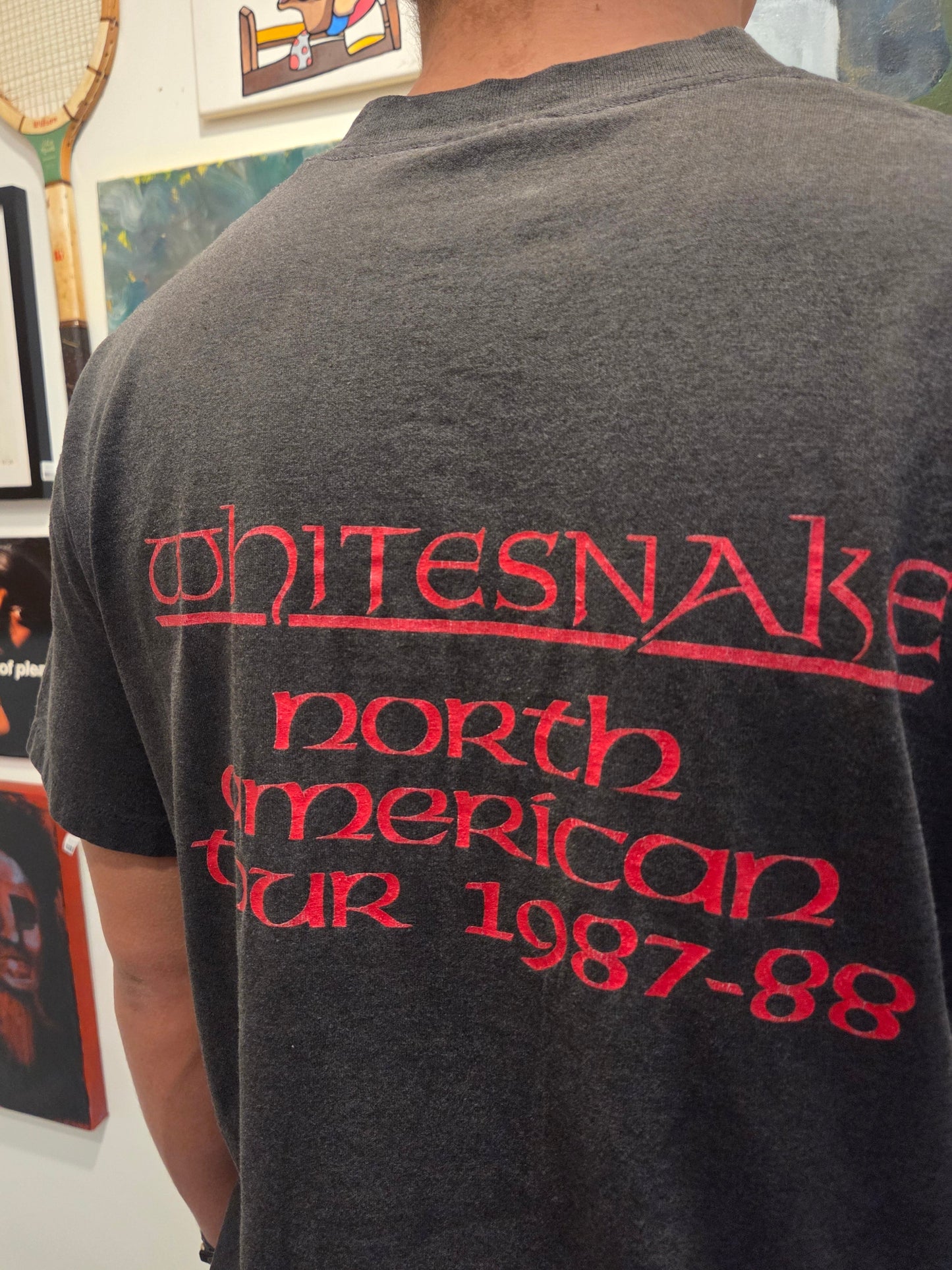 1987 WHITESNAKE North American Tour