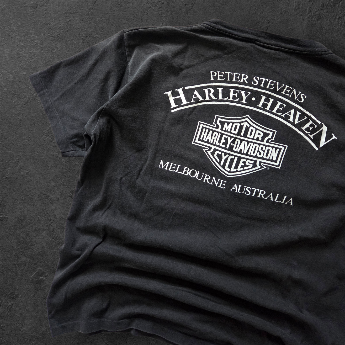 90s Harley Davidson "live to ride, ride to live tee