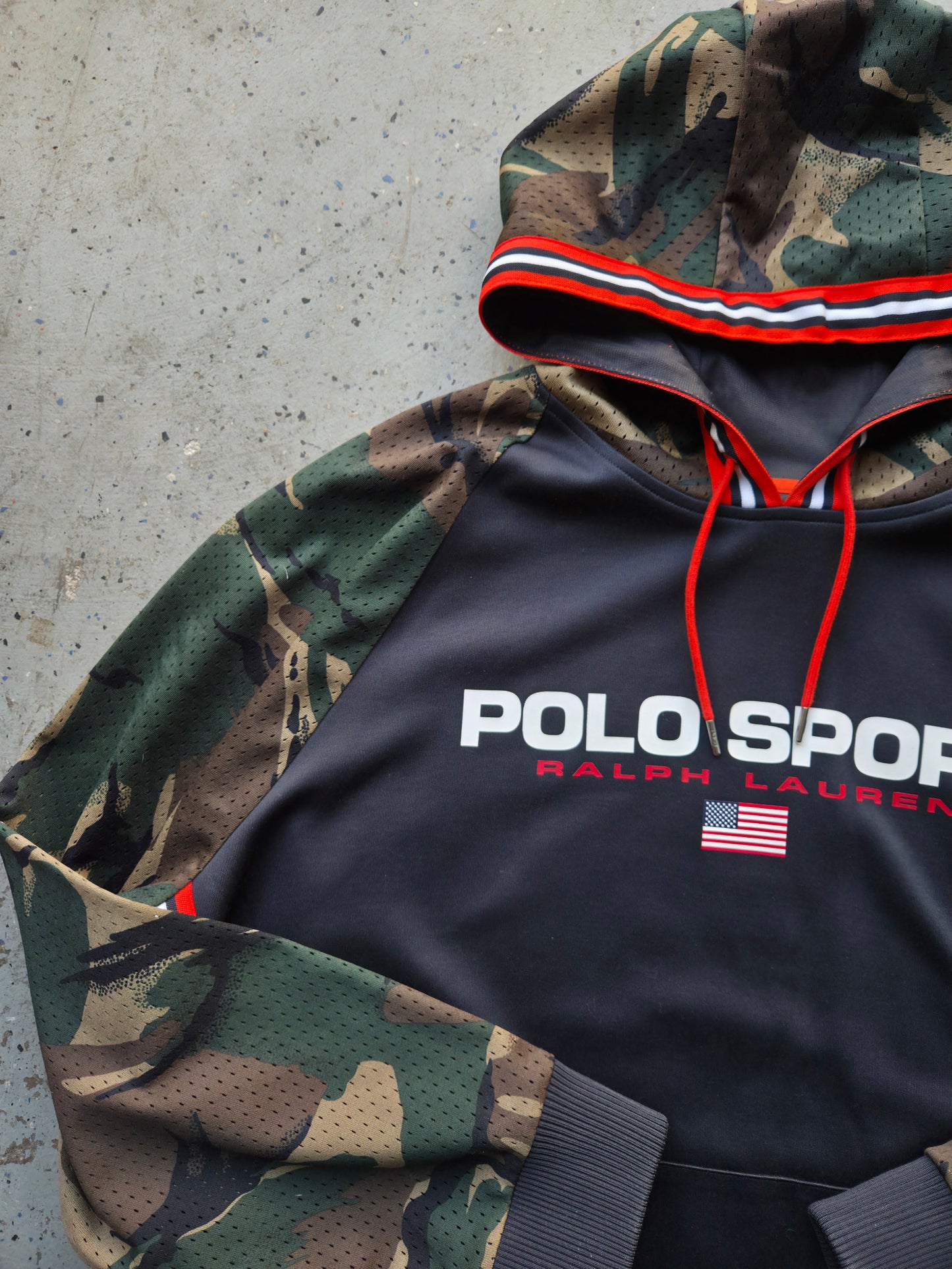 Polo Sport Ralph Lauren Thermo Vent Performance Hoodie Size XL