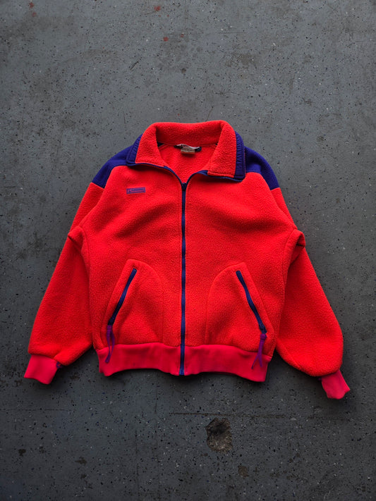 90s Columbia Radial Sleeve Fleece Size Ladies L