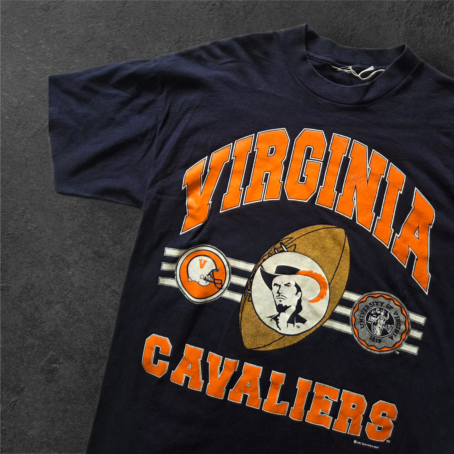 1991 UVA Cavaliers tee