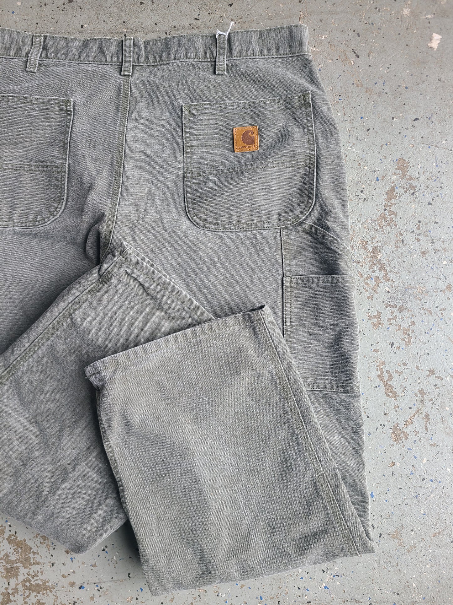 Carhartt Duck Canvas Carpenter Pants Size 38 × 30