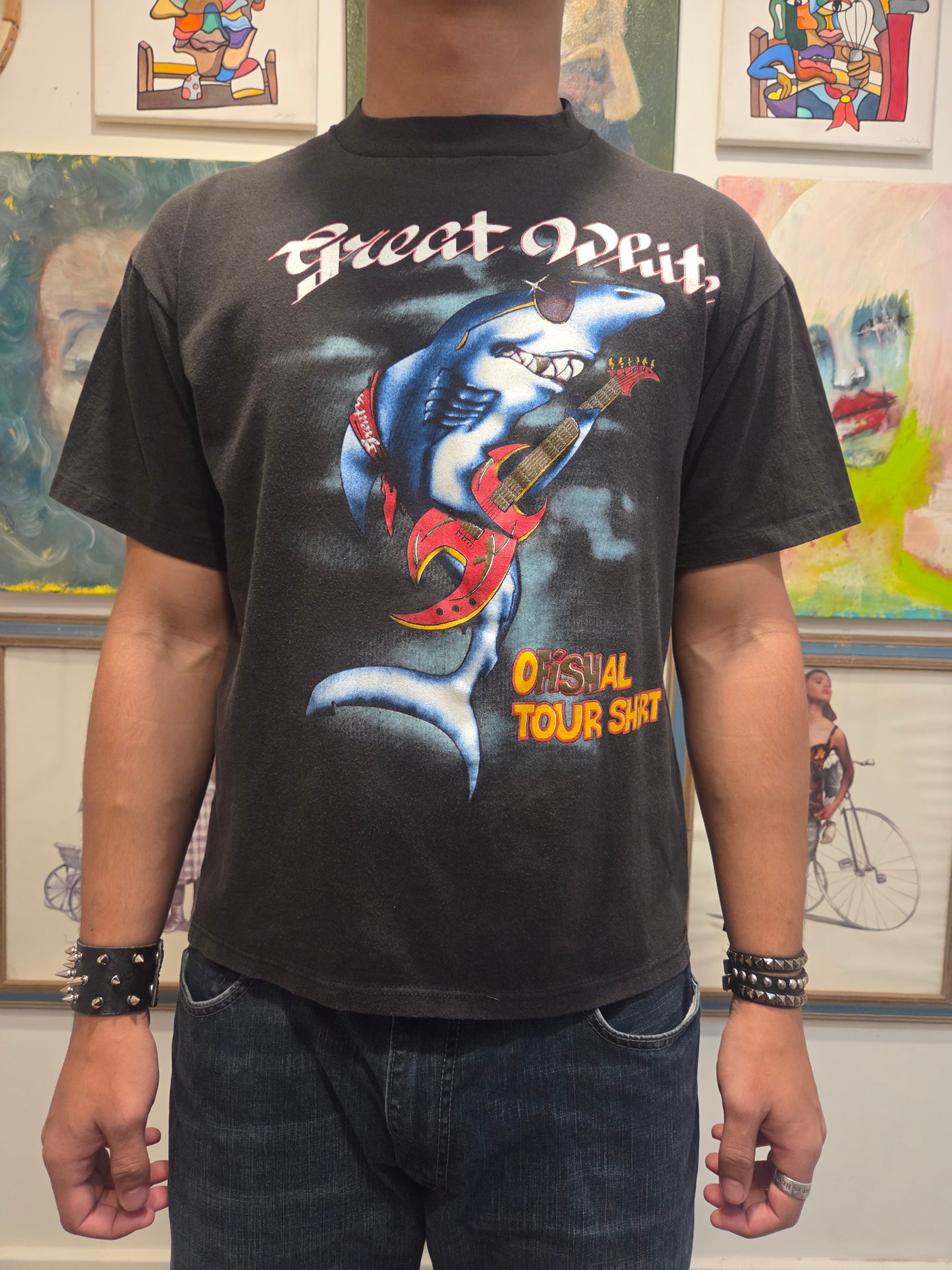 1987 Great White " Bite Back" tour shirt