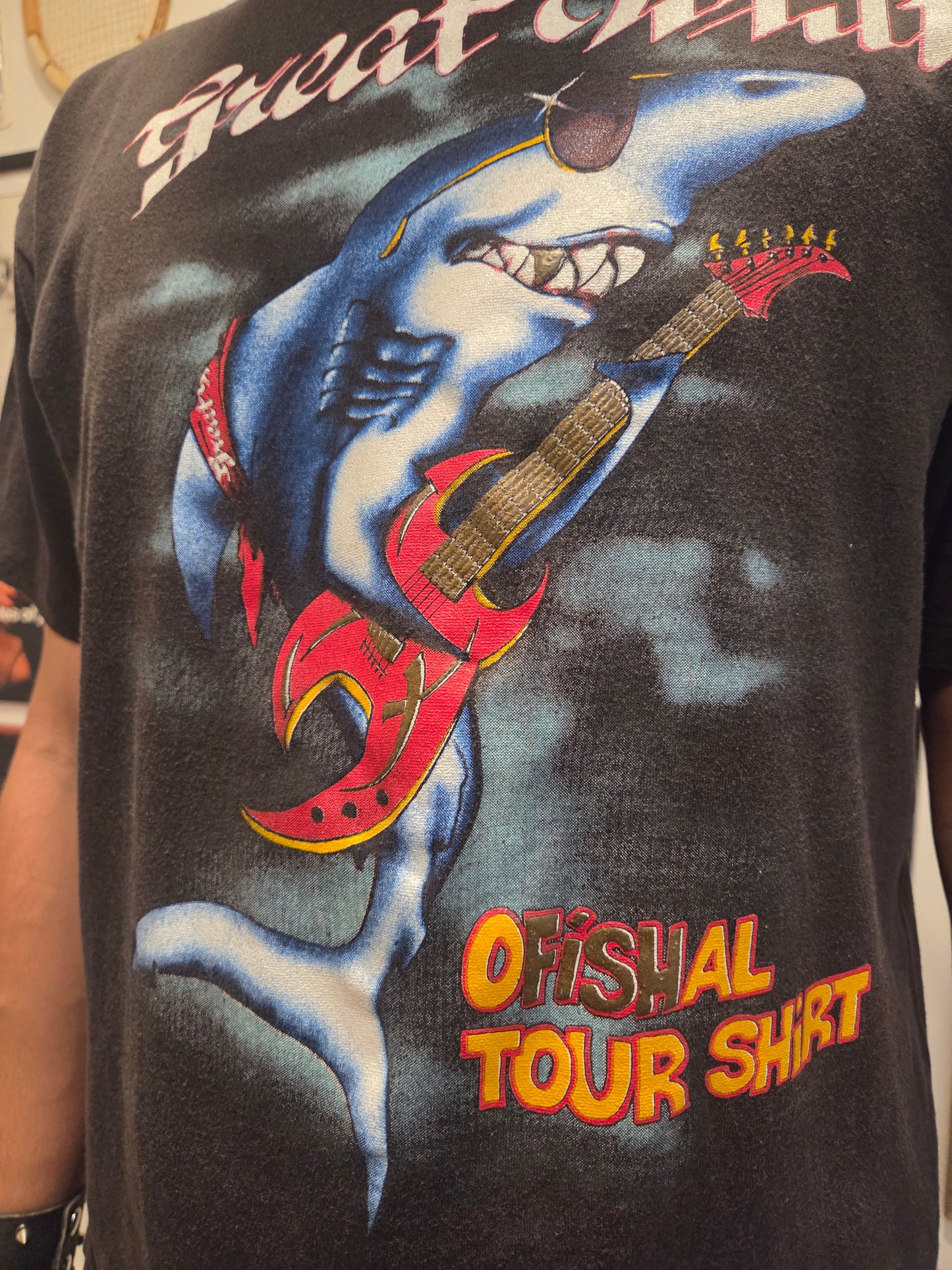 1987 Great White " Bite Back" tour shirt