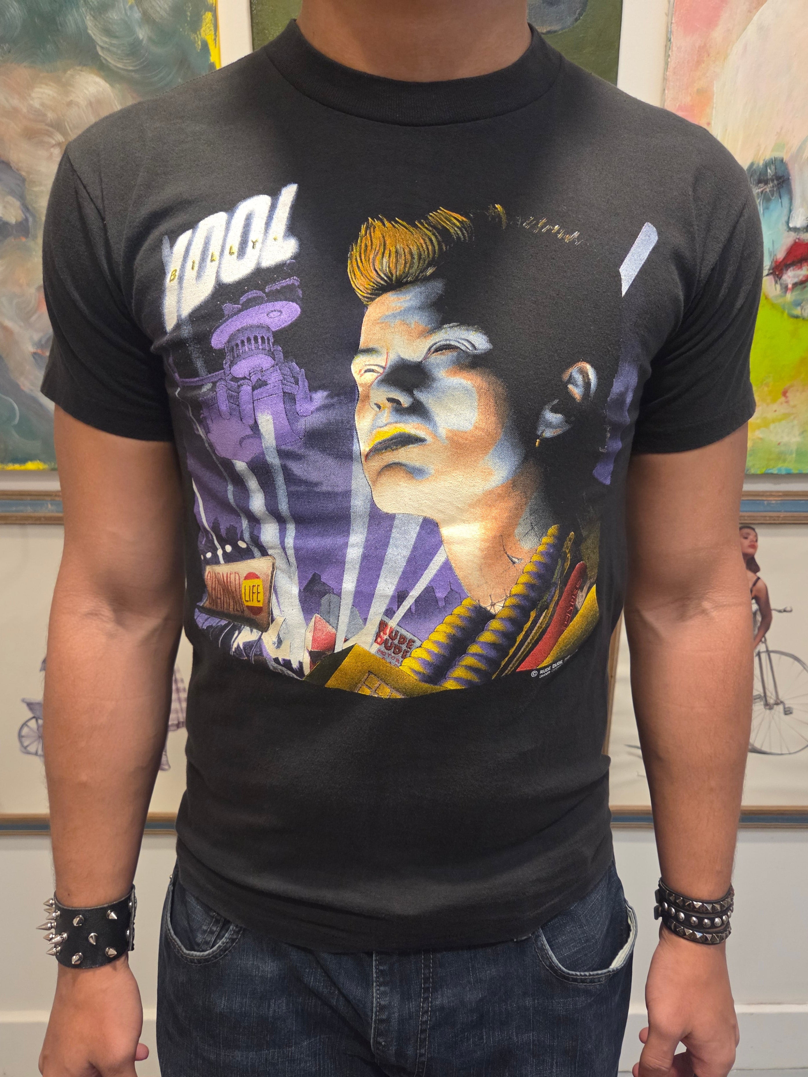 Billy Idol 1991 Charmed life tour shirt – Heard The Store