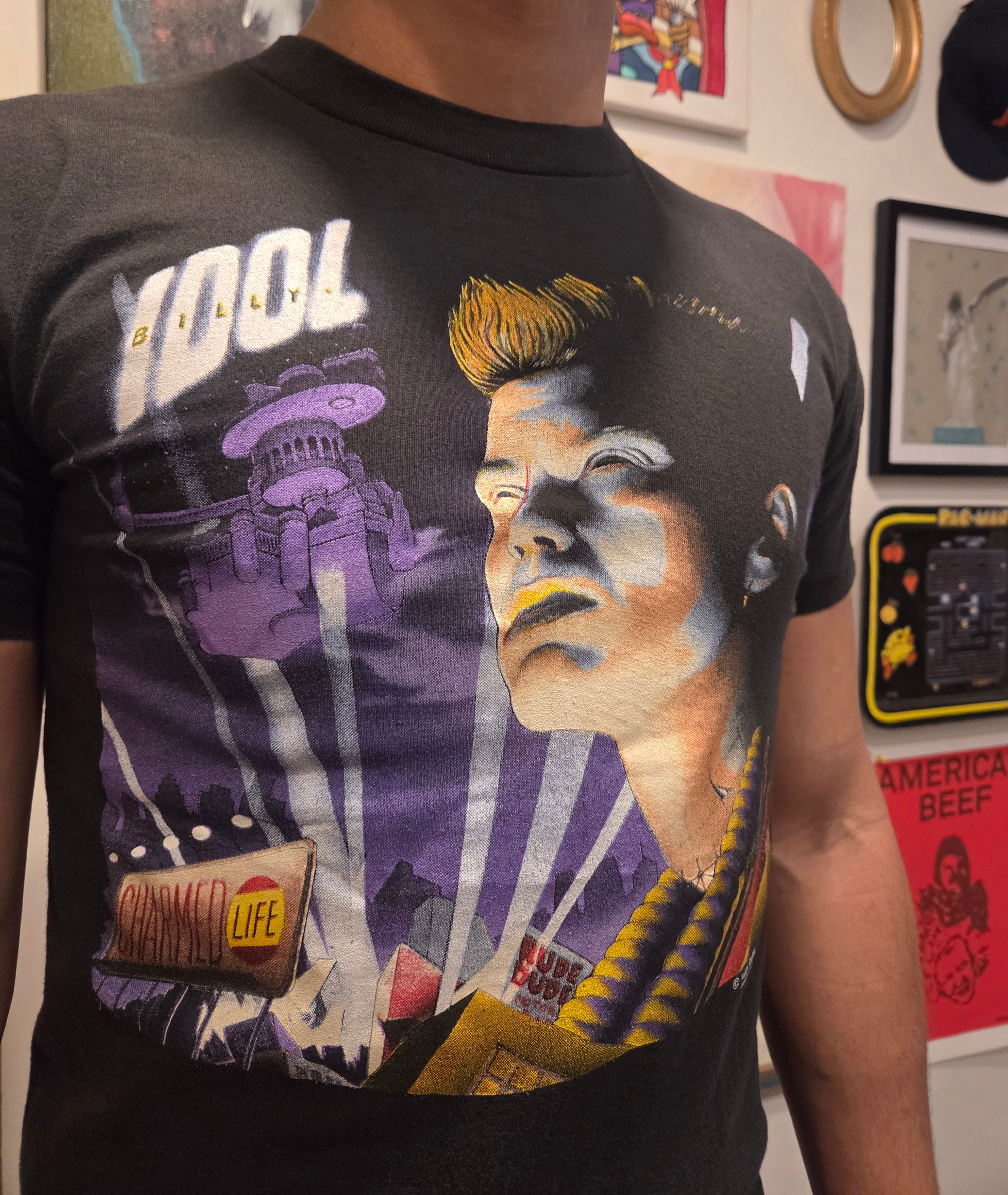 Billy Idol 1991 Charmed life tour shirt – Heard The Store