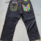 Coogie Jeans Neon Color-blocks Size 40x34