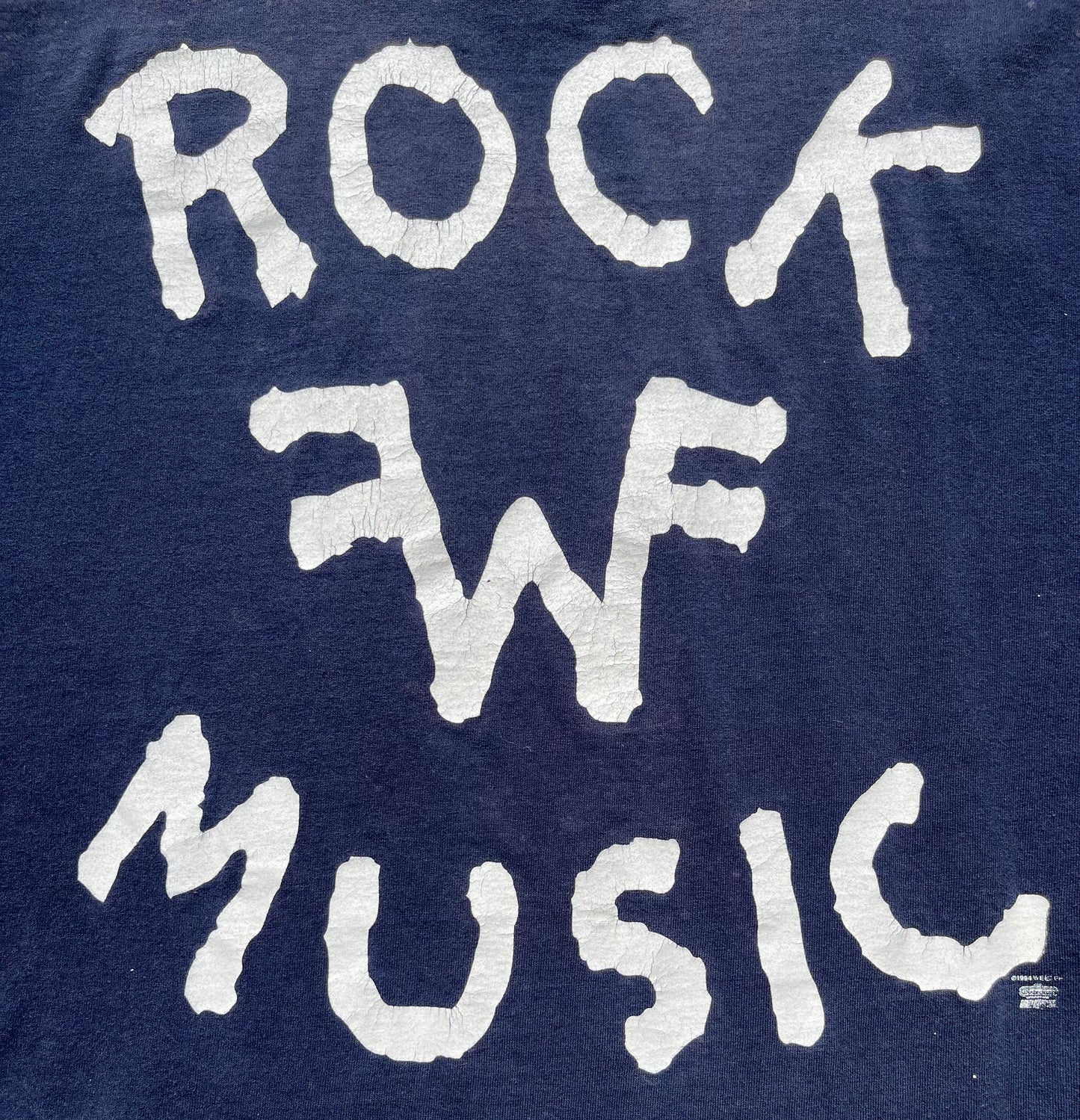 RARE 1994 Weezer “Rock Music” T-shirt Size X-Large