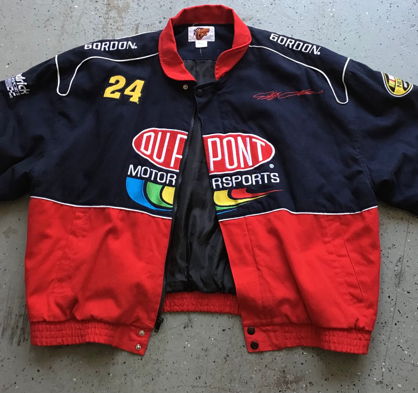 VTG Jeff Gordon Dupont Motorsport Crop-fit Jacket Size XL