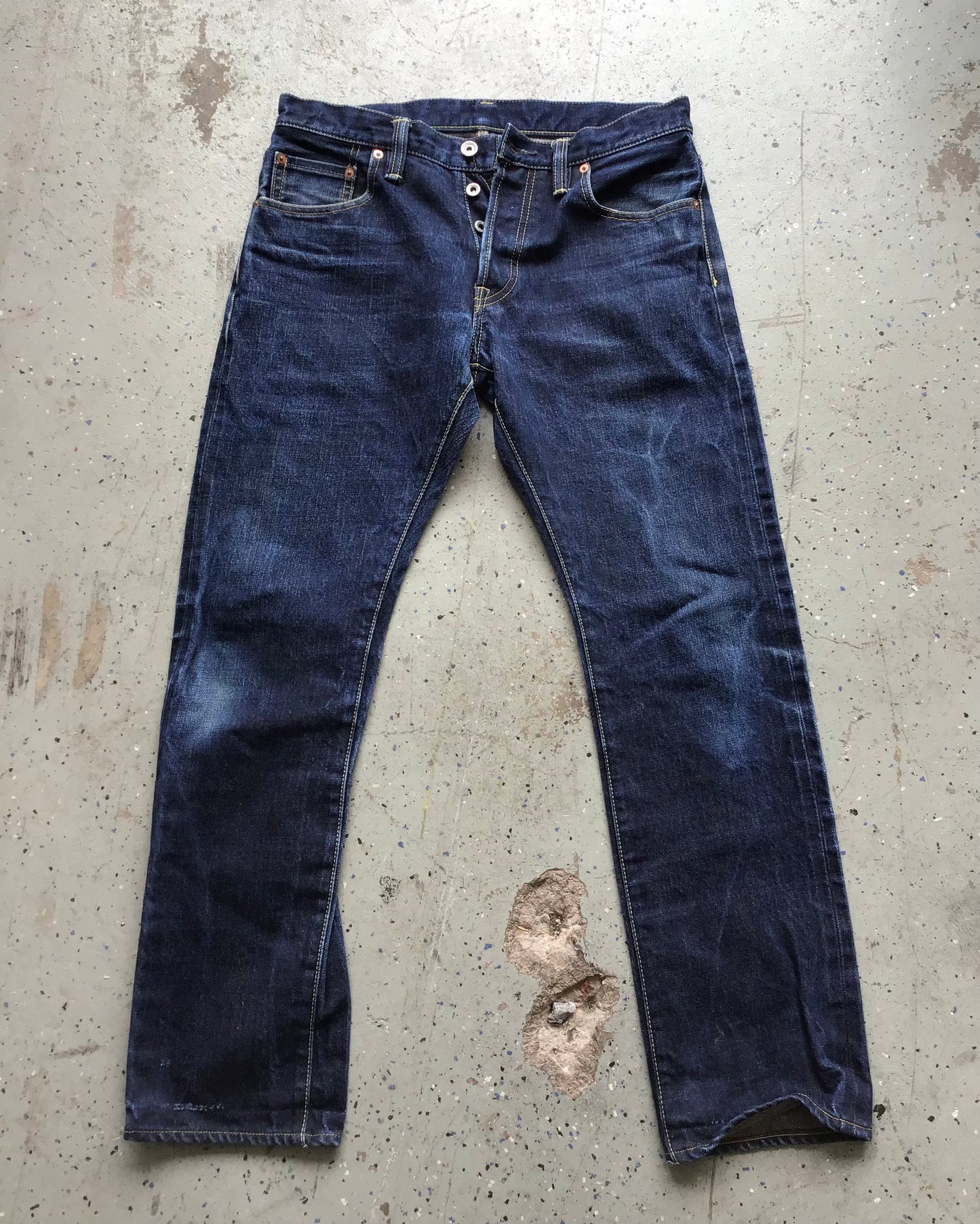 Iron Heart Selvedge Jeans IH-301N Size 33X33