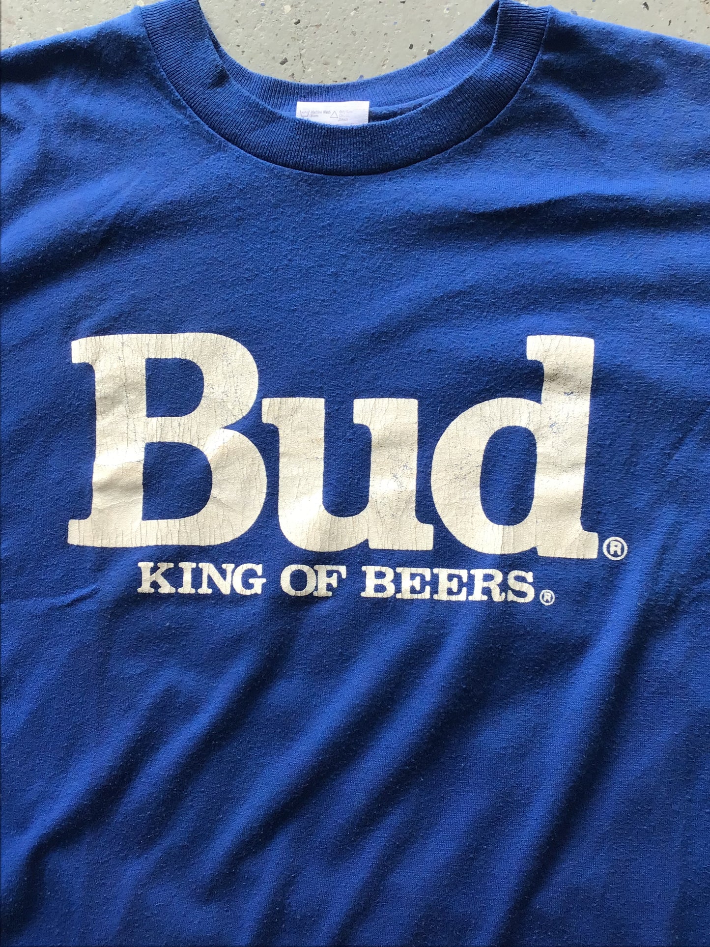 90s Bud King of Beers T-shirt Size XL