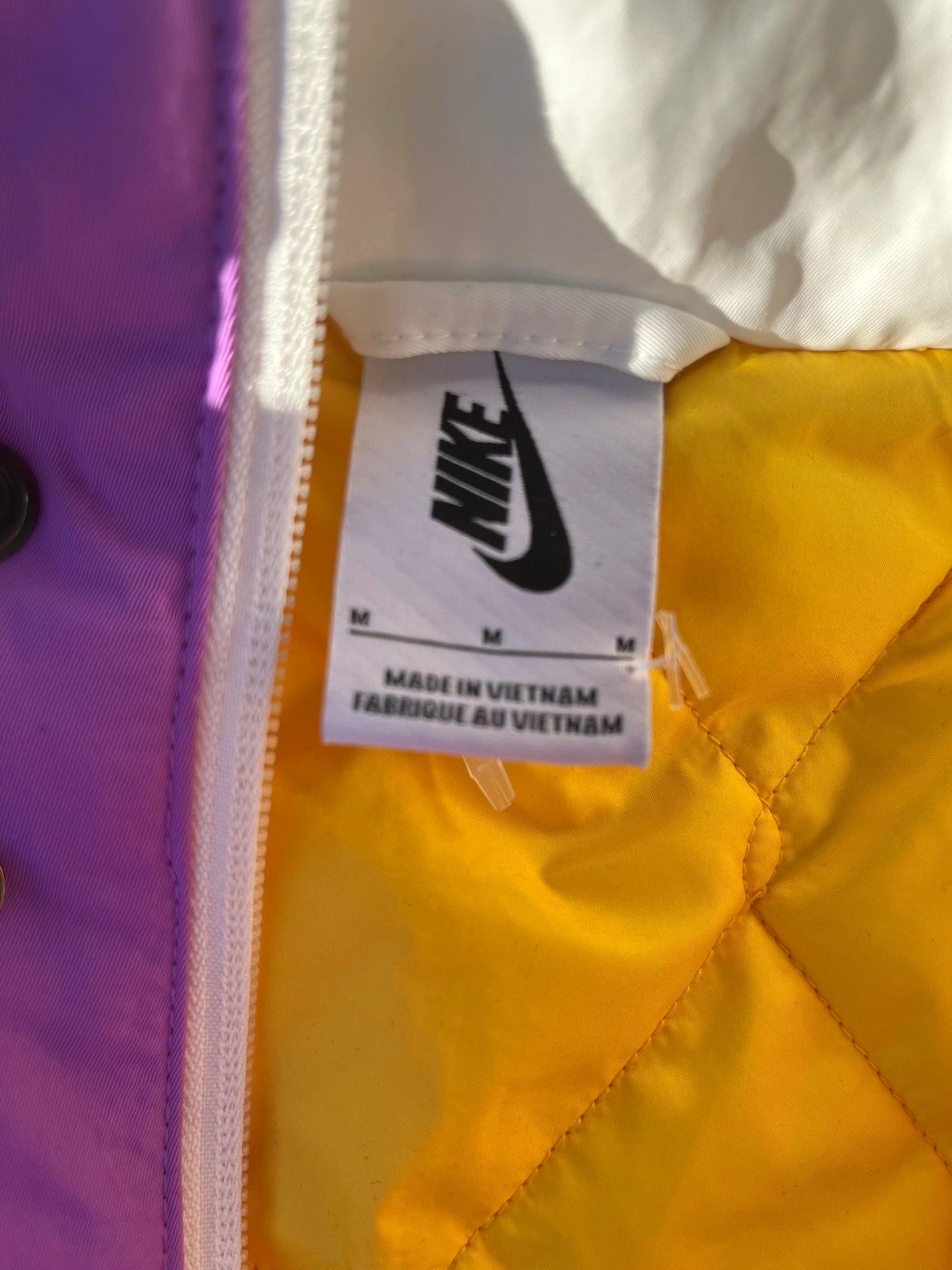 Nike x Ambush Los Angeles Lakers Parka Size M