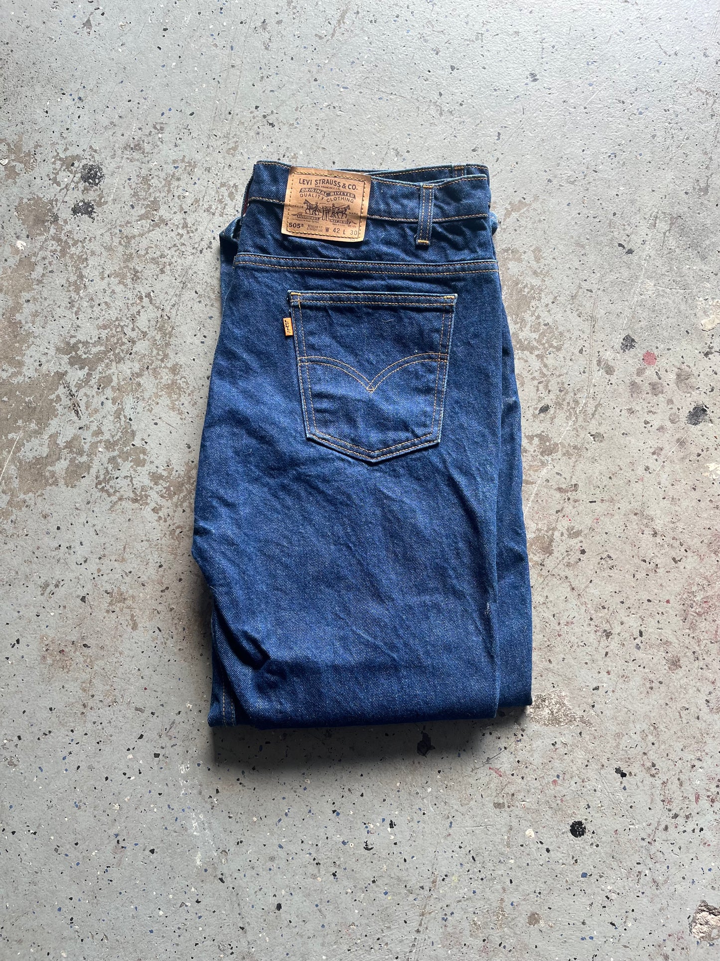 1996 Levi’s 505 Orange Tab Size 42x30