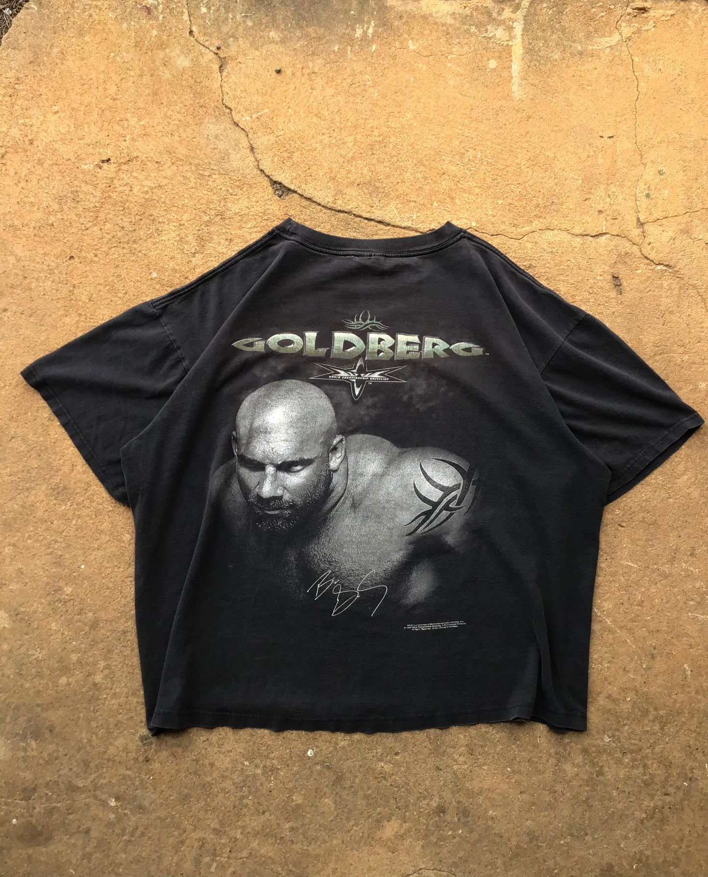 1999 WCW Goldberg pocket t-shirt Size 2XL