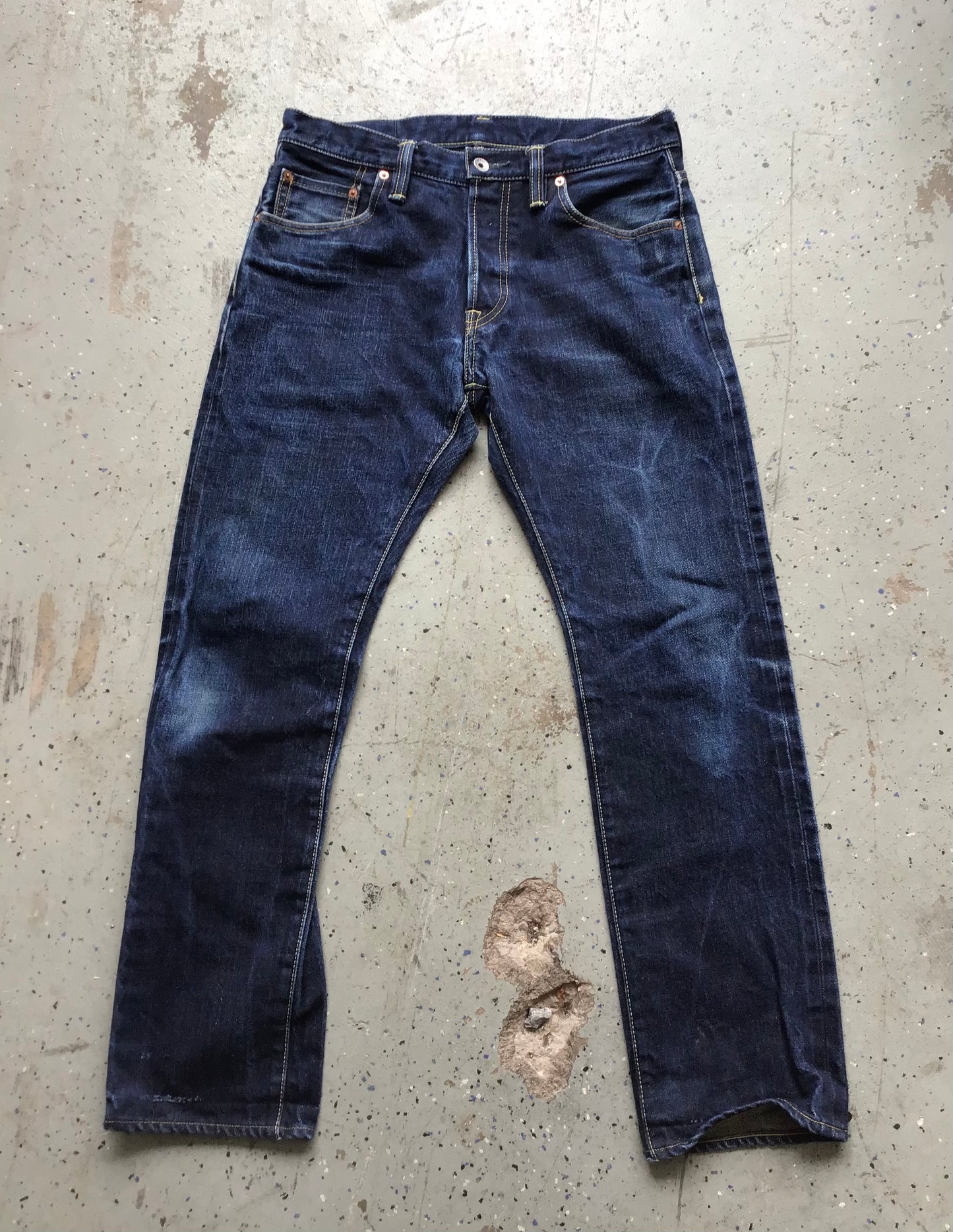 Iron Heart Selvedge Jeans IH-301N Size 33X33