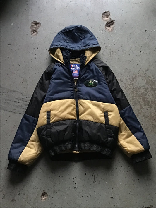 Late 90s Pro Player Notre Dame fighting Irish puffer coat Size Medium