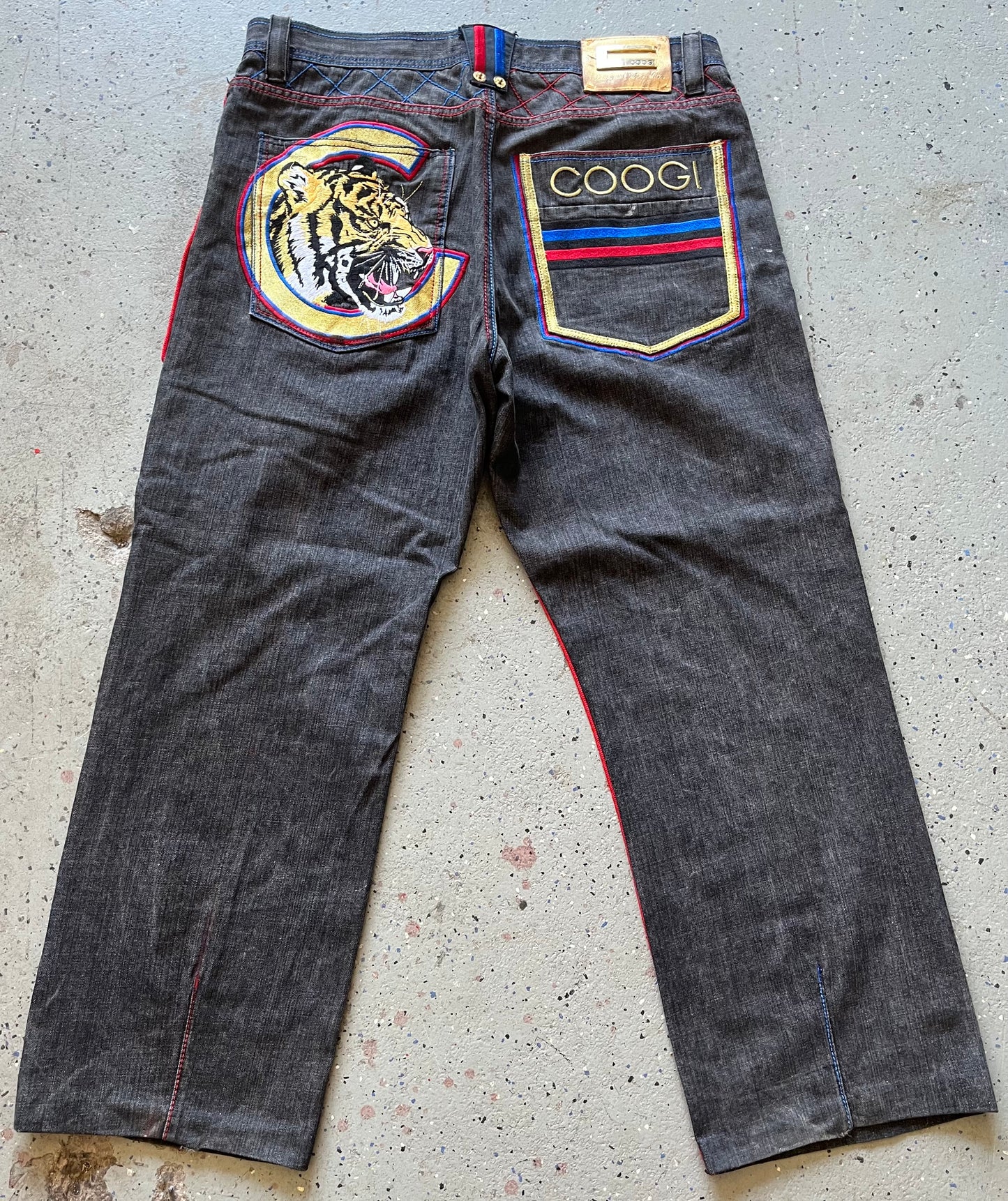 Coogie Jeans Tiger Pocket Size 38x34