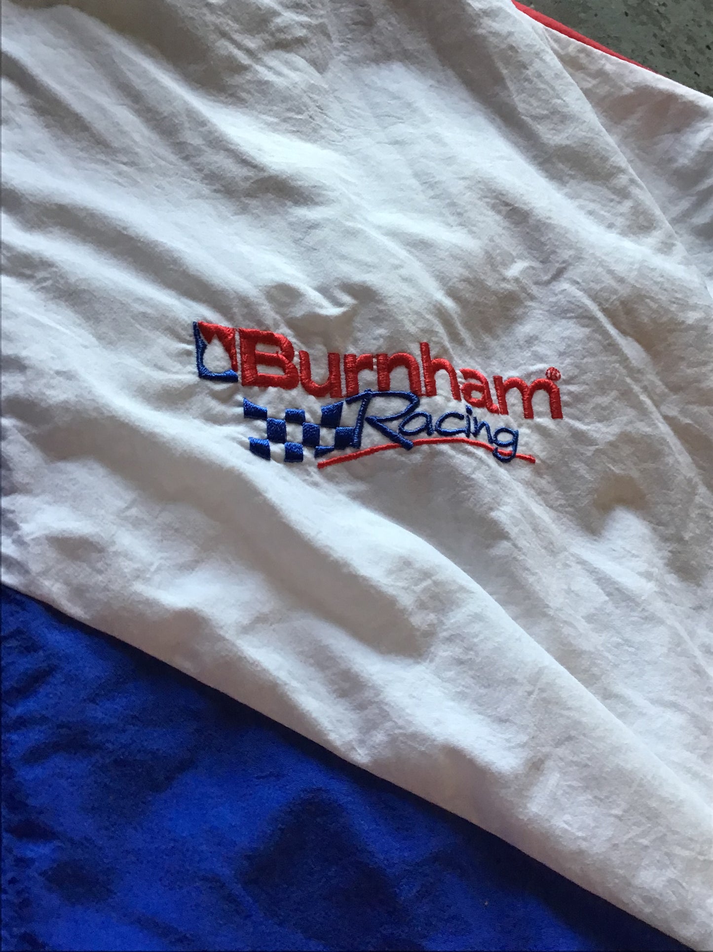 90s Burnham Racing by Swingster Windbreaker Size XL