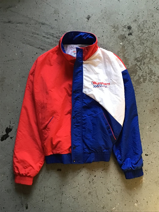 90s Burnham Racing by Swingster Windbreaker Size XL