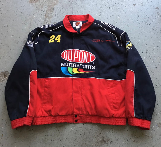 VTG Jeff Gordon Dupont Motorsport Crop-fit Jacket Size XL