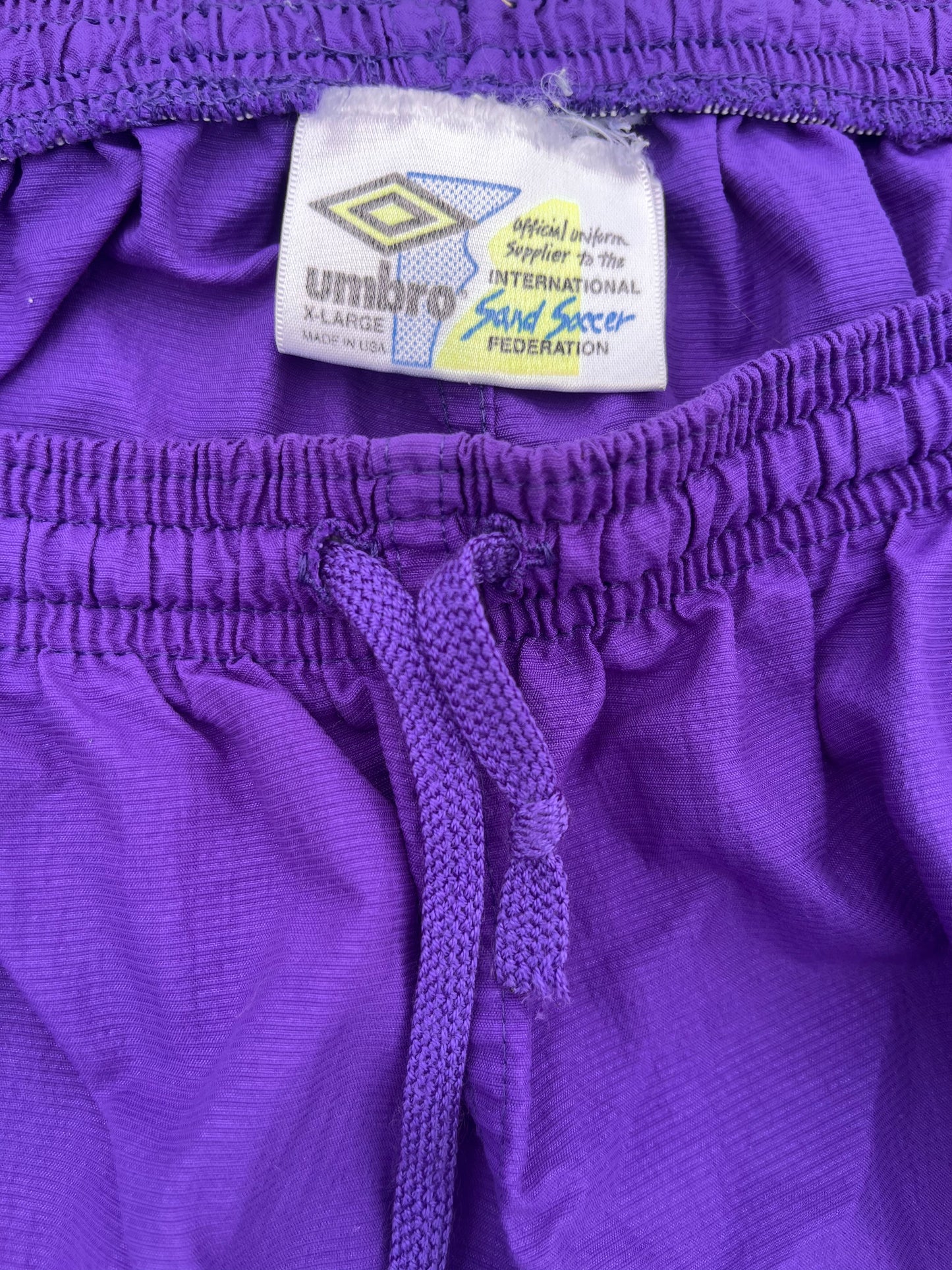 Vintage Umbro Sand Soccer Shorts Size X-Large