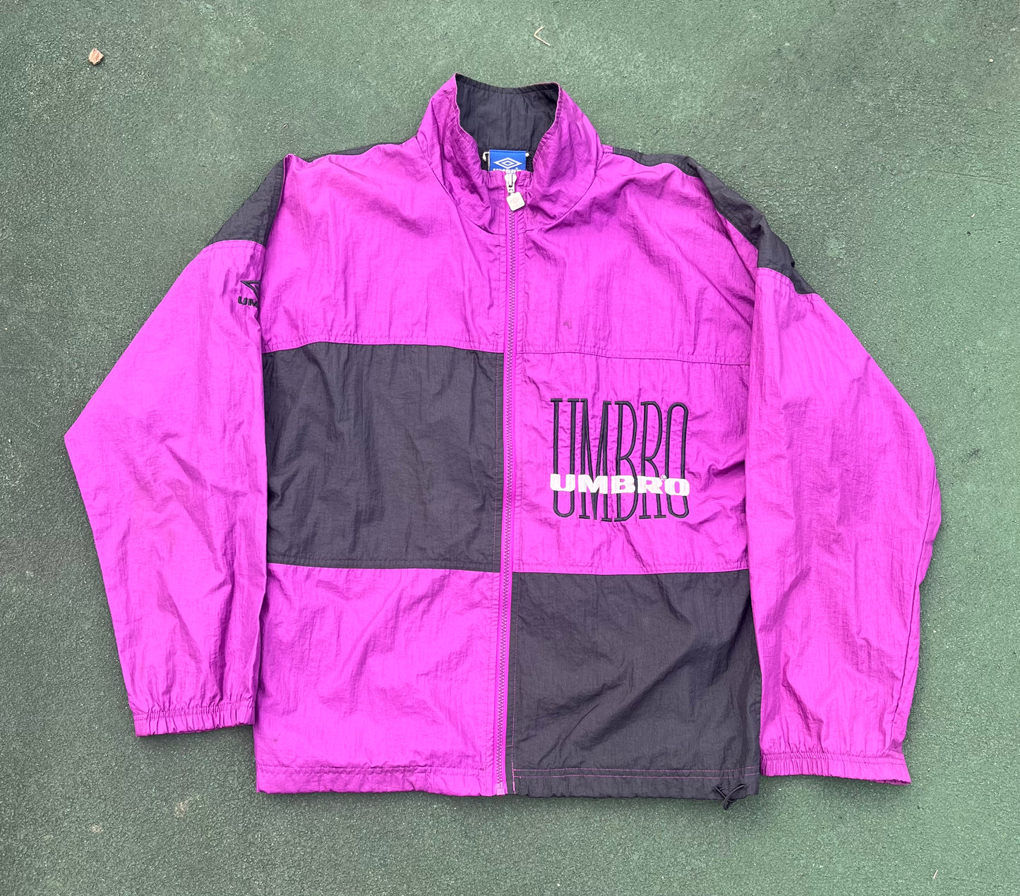 90s Umbro Square Block Windbreaker Size S