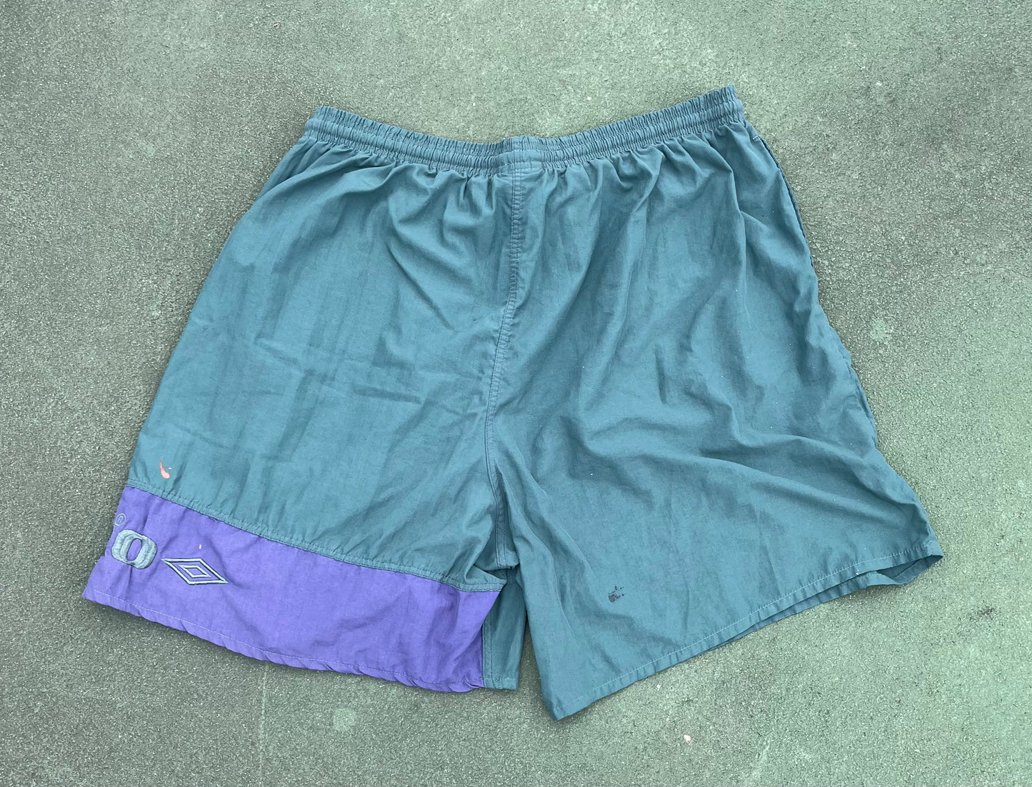 90s Umbro Shorts Wrap Logo Size XL