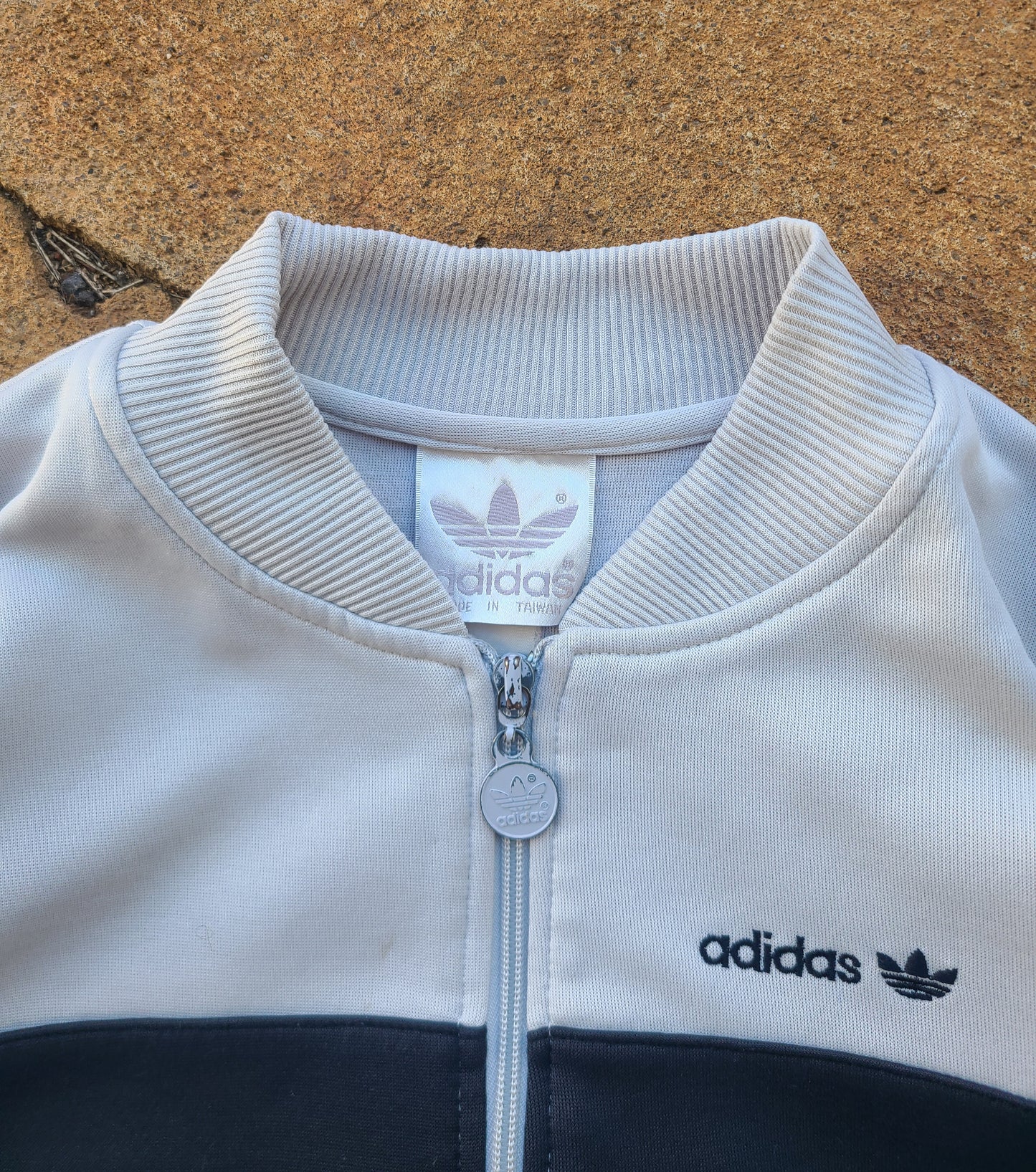 Late 80s Adidas track jacket Size XL