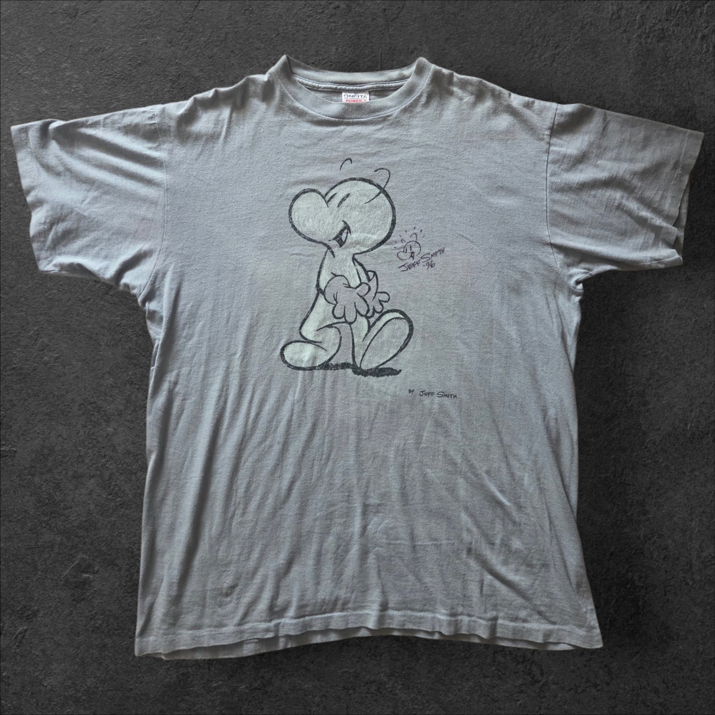 1996 Jeff Smith Fone Bone cartoon tee