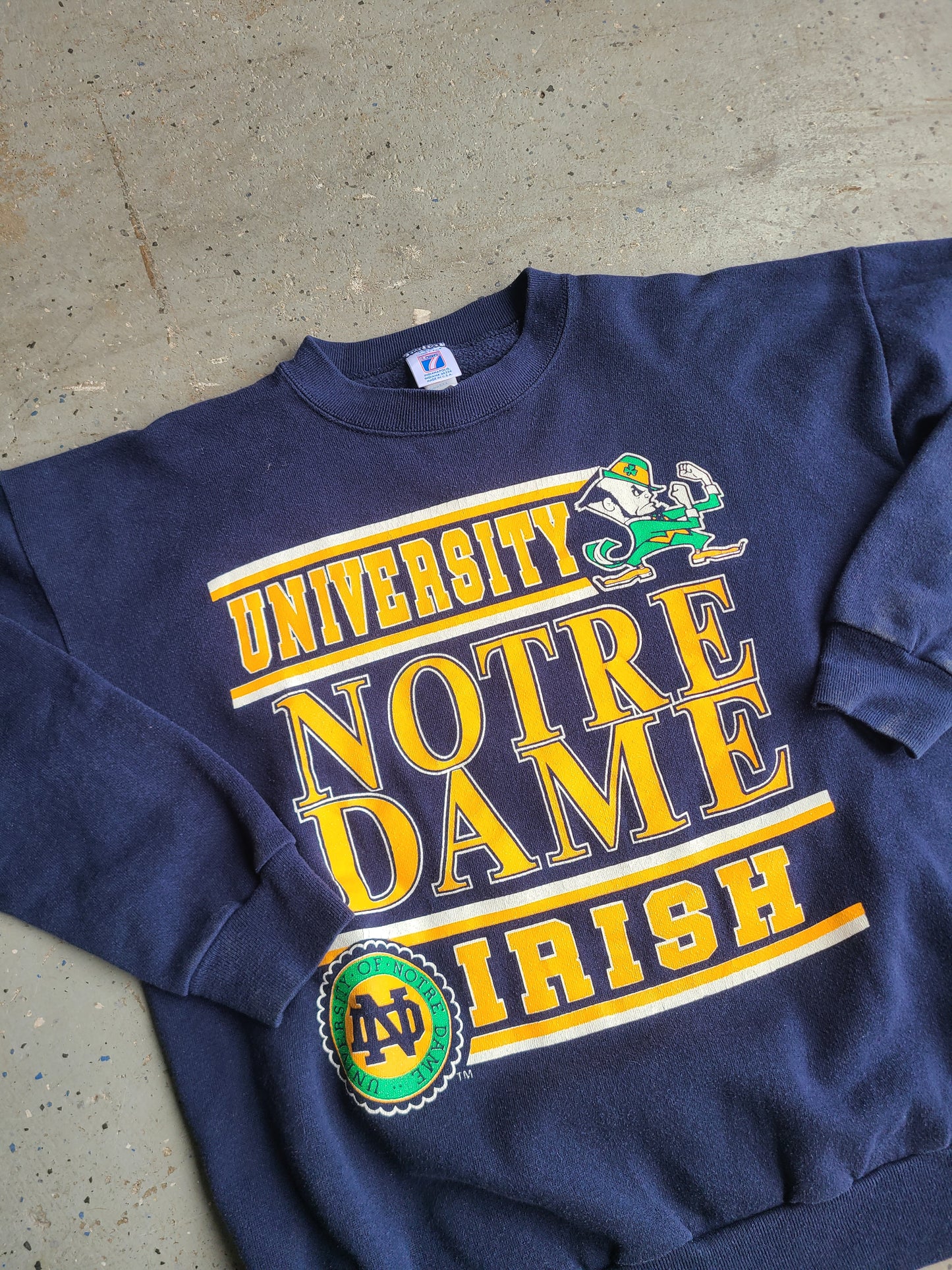 90s Notre Dame Irish Crewneck Sweatshirt Size XL