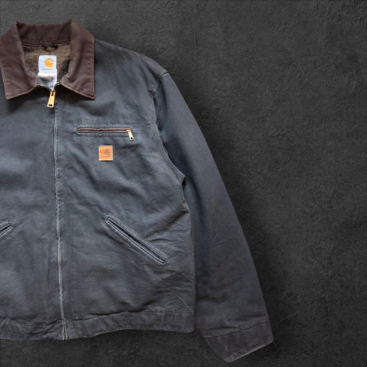 Black Carhartt Detroit jacket J97 BLK size XL