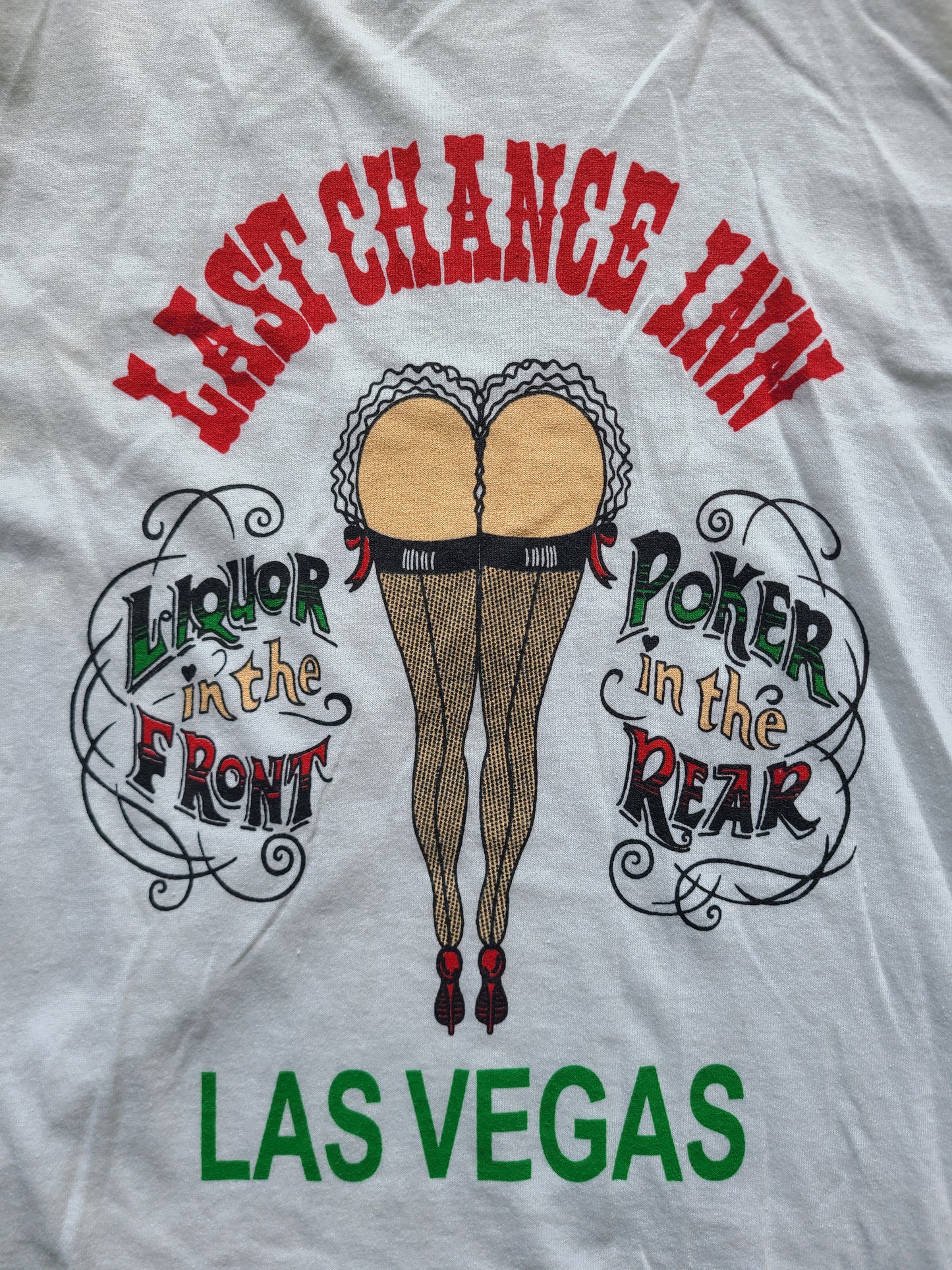 Last Chance Inn Las Vegas T-shirt Size XL