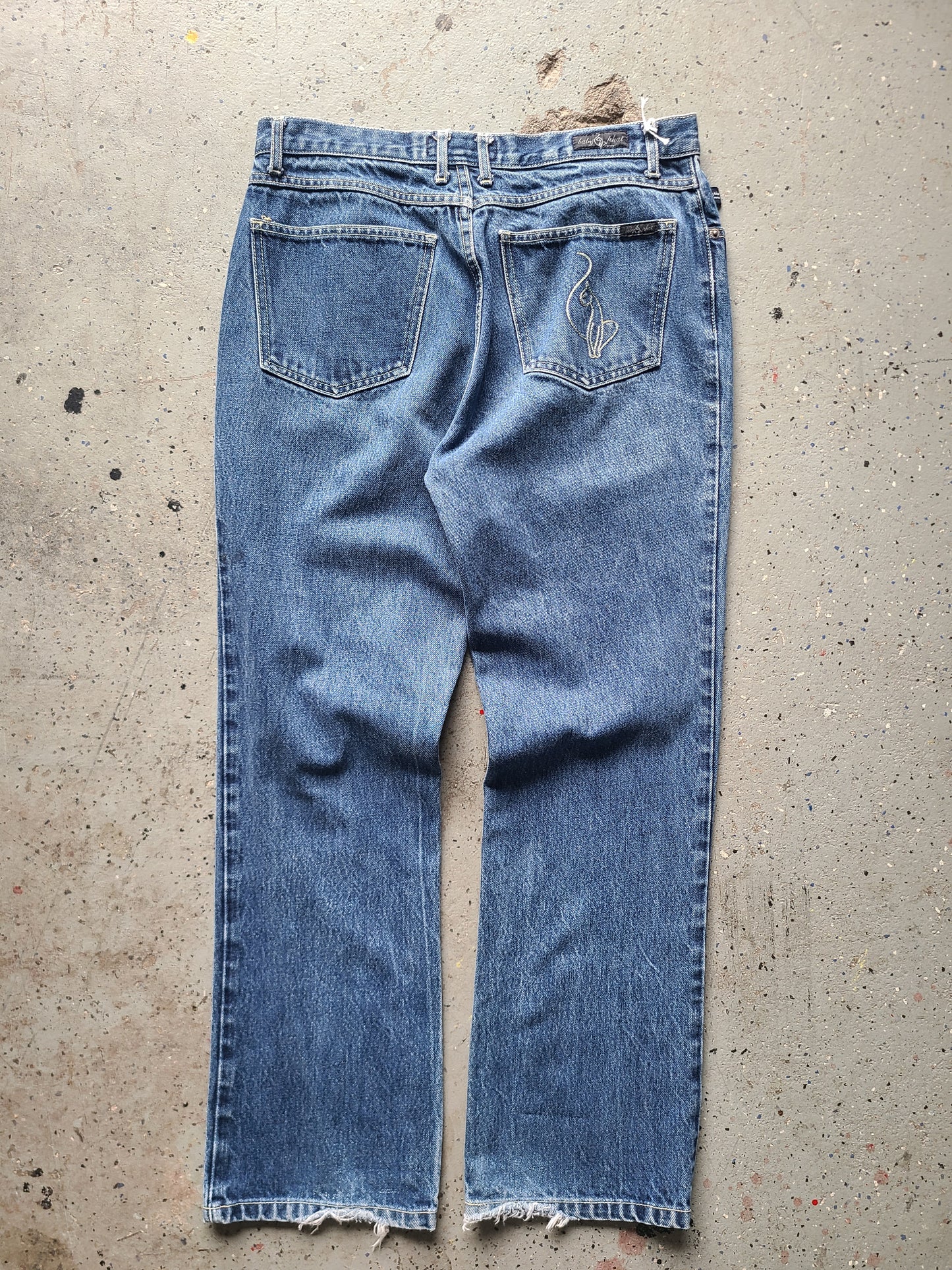 Y2K Baby Phat Wide Leg Jeans Size 13