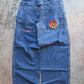 Y2k 8ball Bulldog JNCO JEANS Size 32 × 32