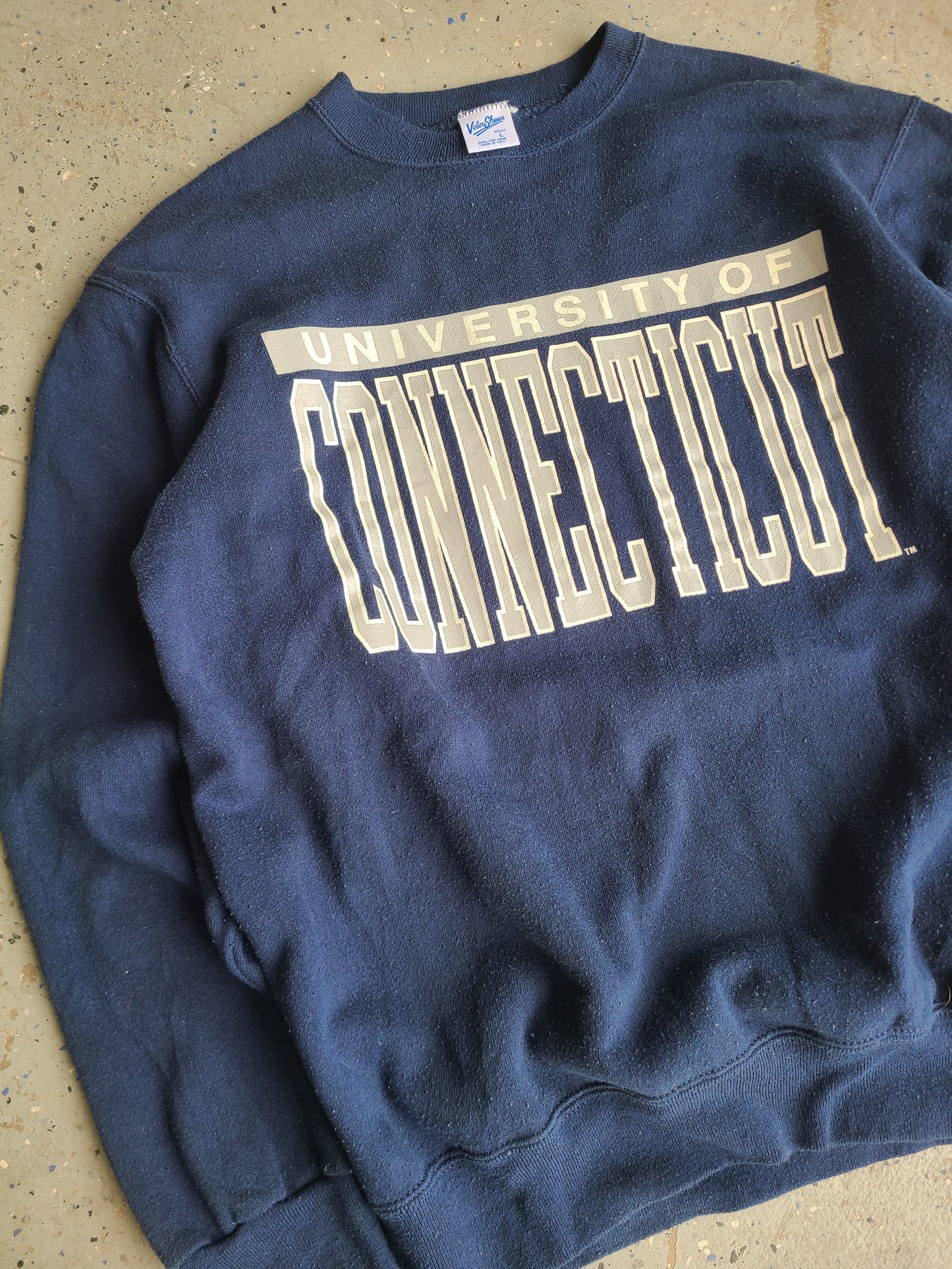 Vintage University of Connecticut Crewneck Sweatshirt Size L