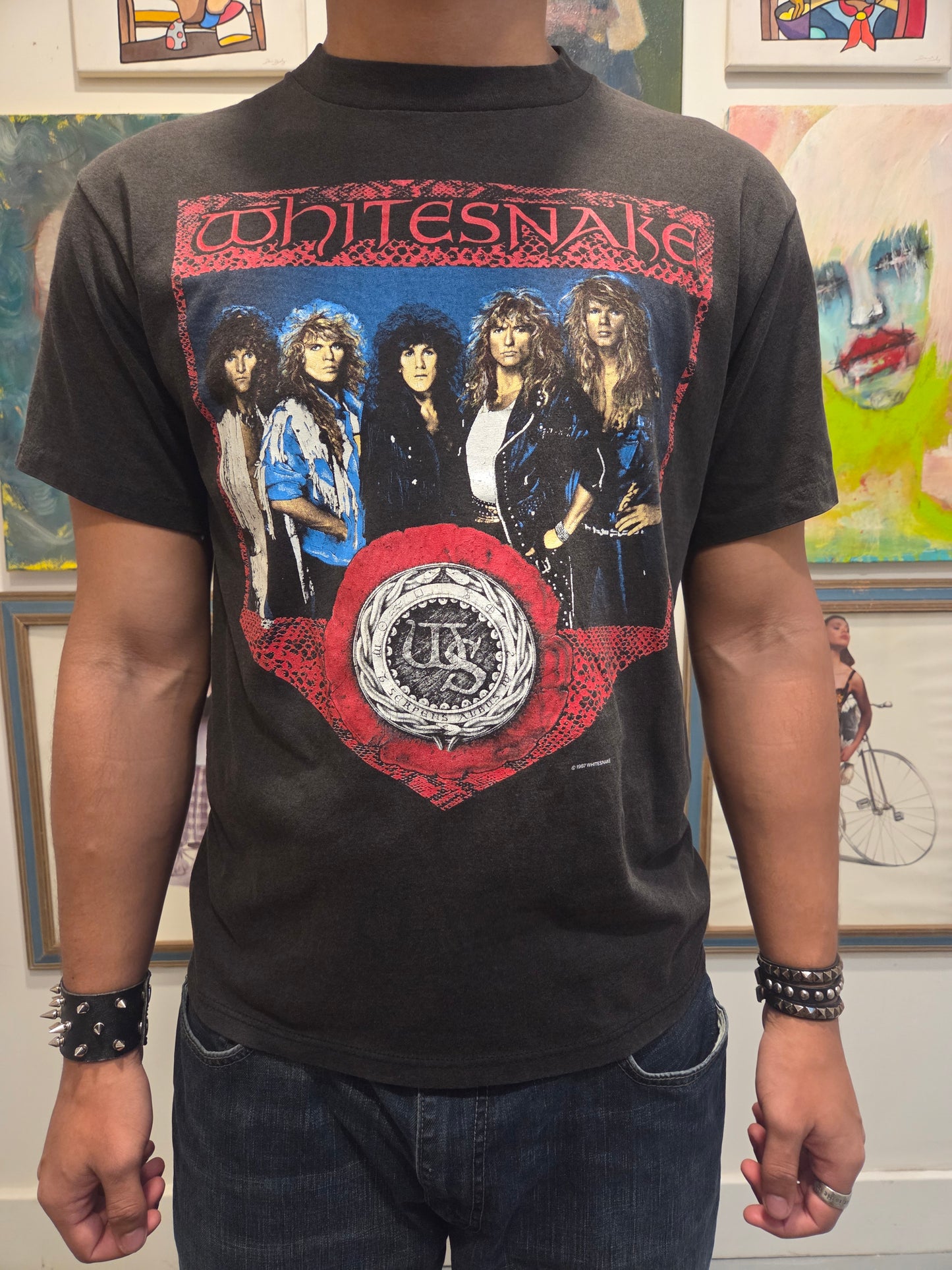1987 WHITESNAKE North American Tour