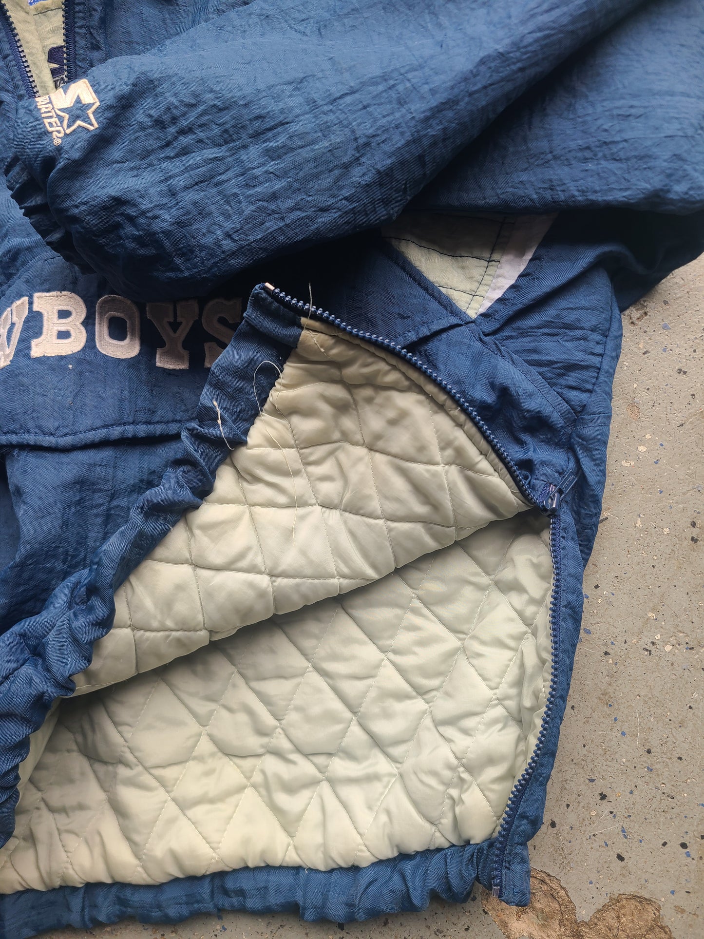 90s NFL Starter Dallas Cowboys puffer coat Size large