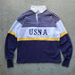 80s Dehen 1920 US Navy Towel Rugby Size large
