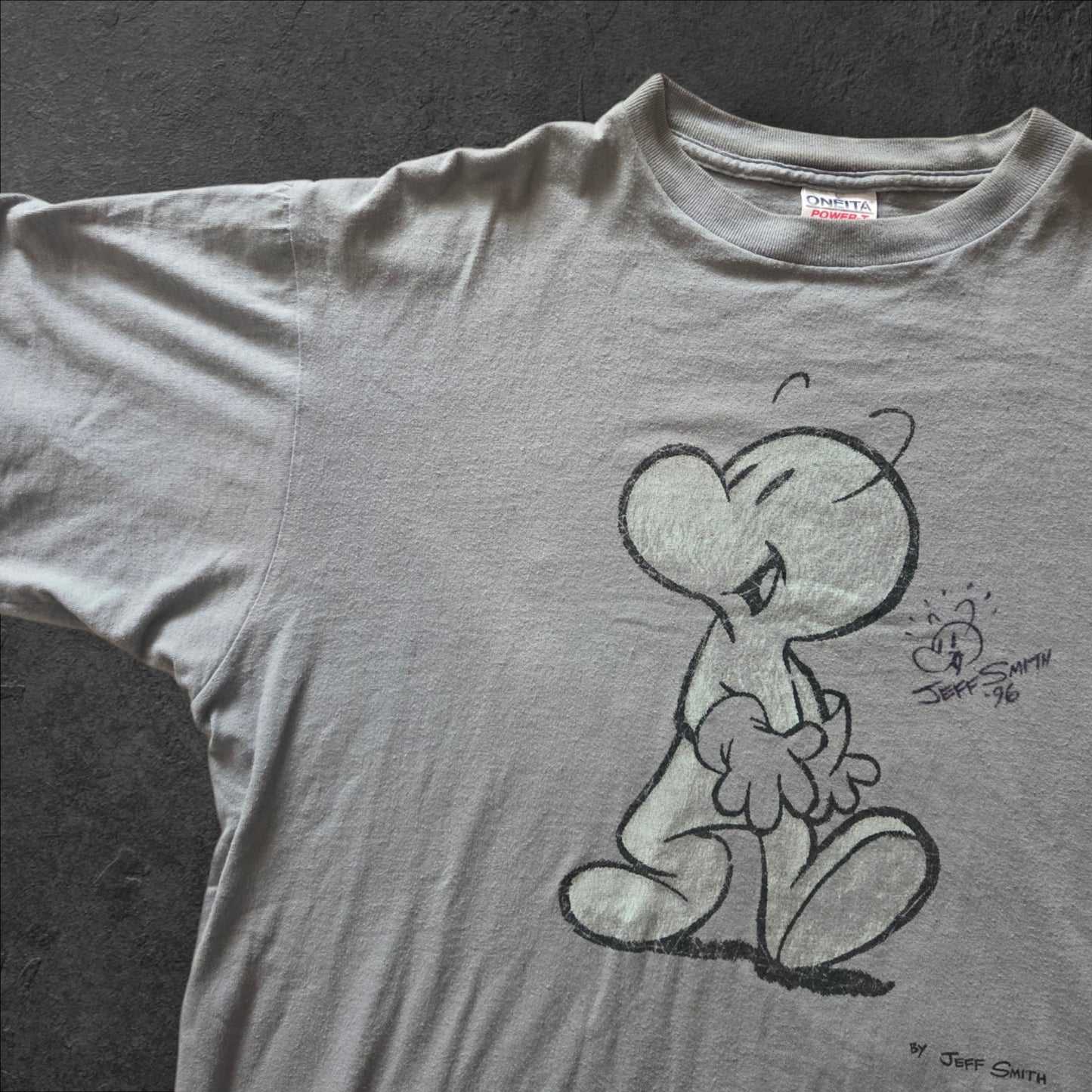 1996 Jeff Smith Fone Bone cartoon tee