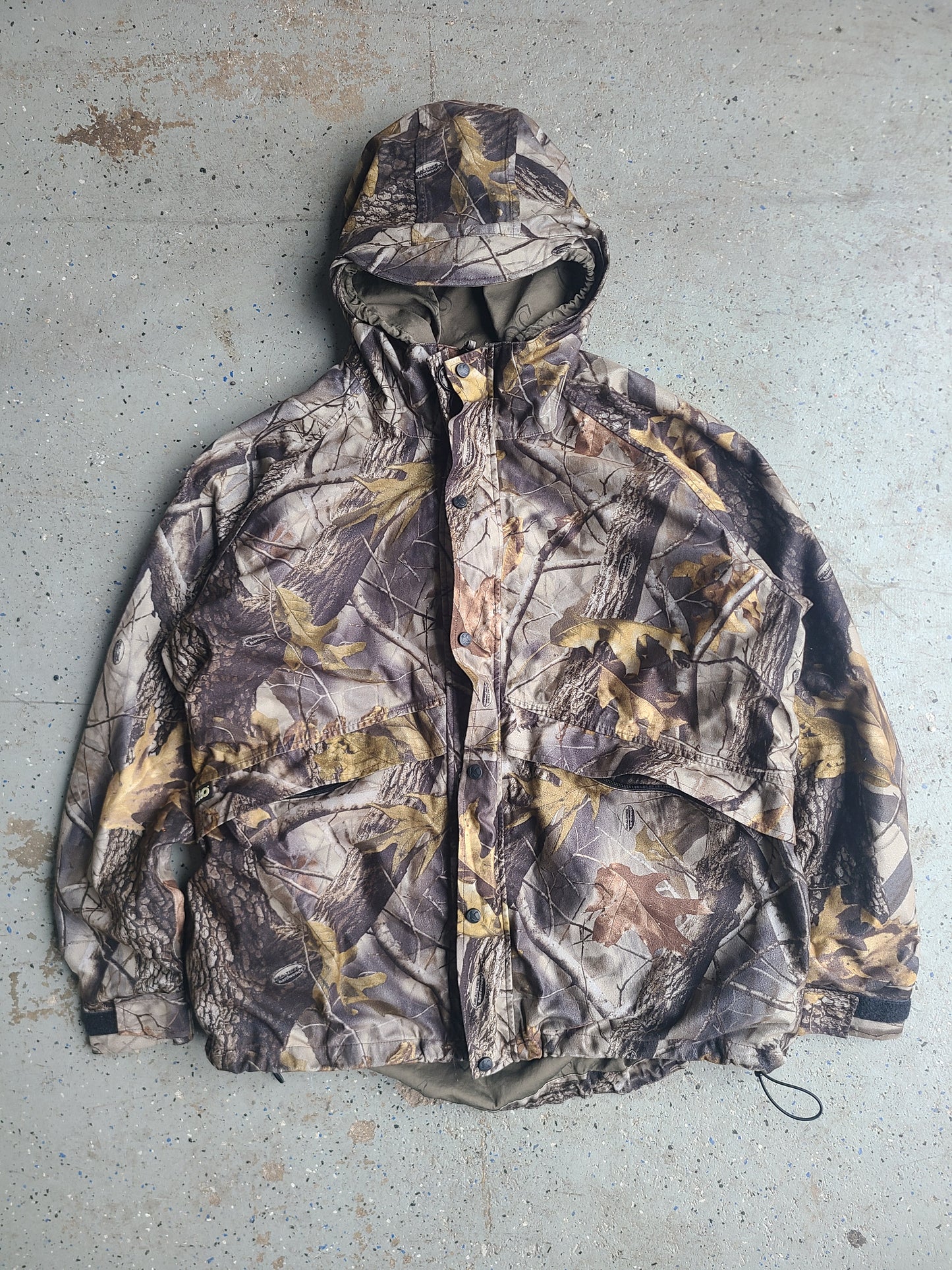 Waterproof TECH20 CAMO Hooded Jacket Size XL