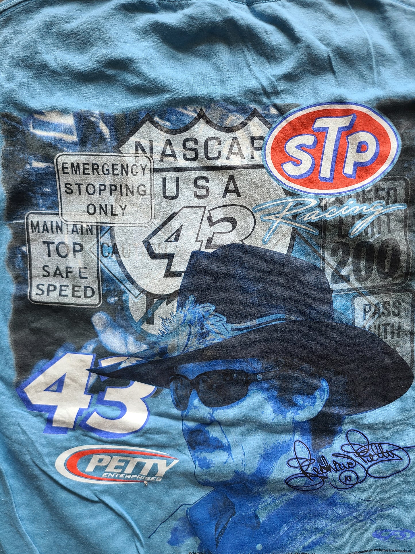 Richard Petty Road Signs Size Large