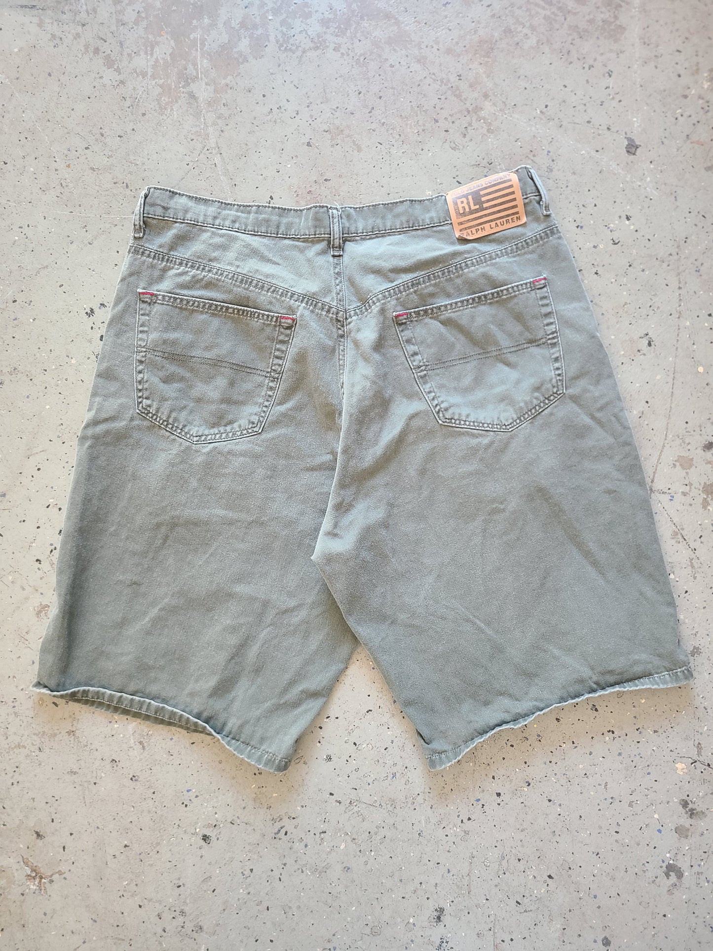Ralph Lauren Polo Jeans Company Banner Twill Short Size 36